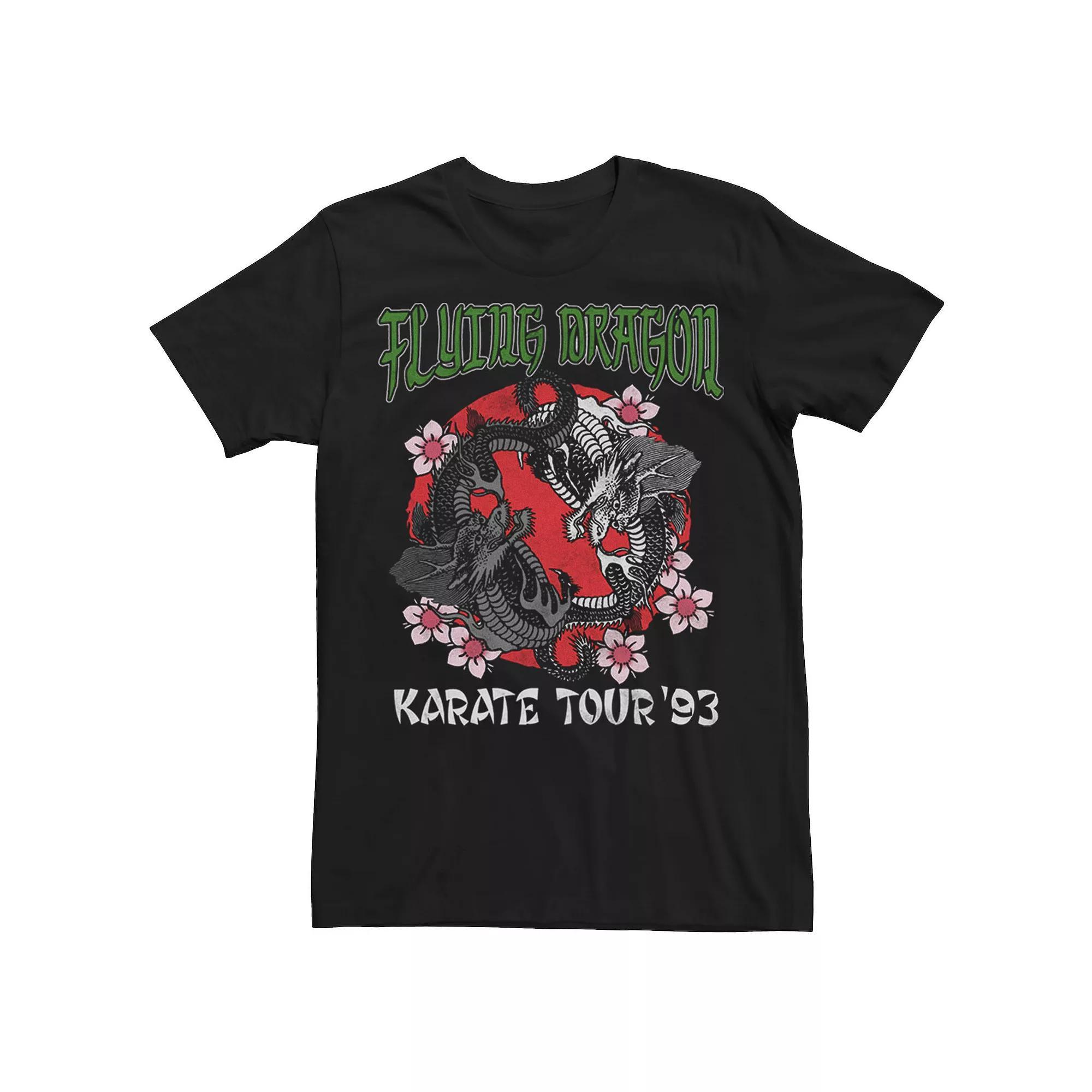 Men's Flying Dragon Karate Tour Tee, Size: XXL, Black Product Image