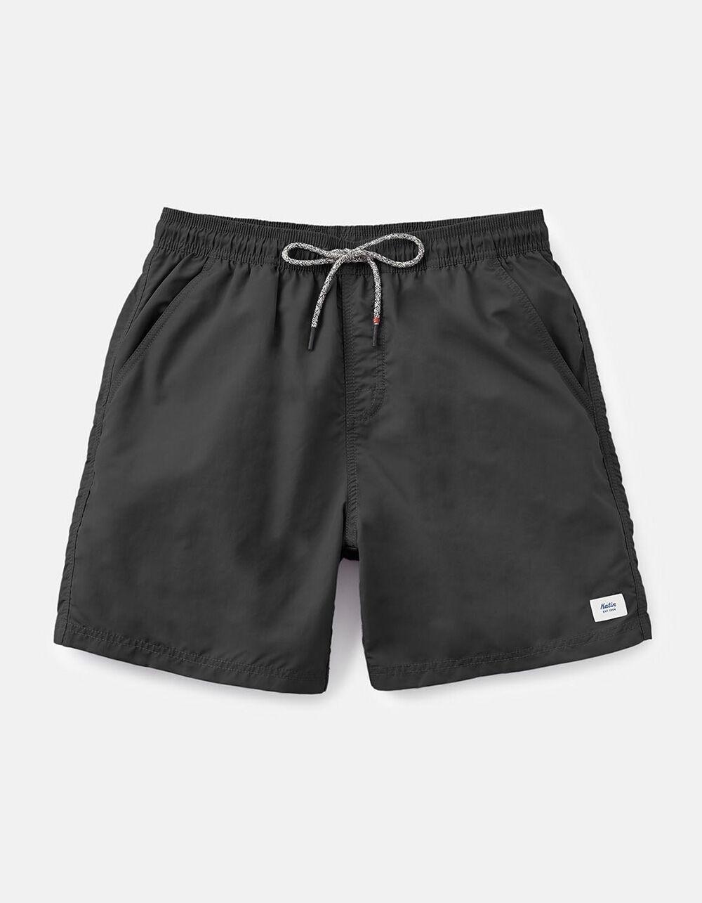 KATIN Poolside Mens Volley Shorts - PORT Product Image