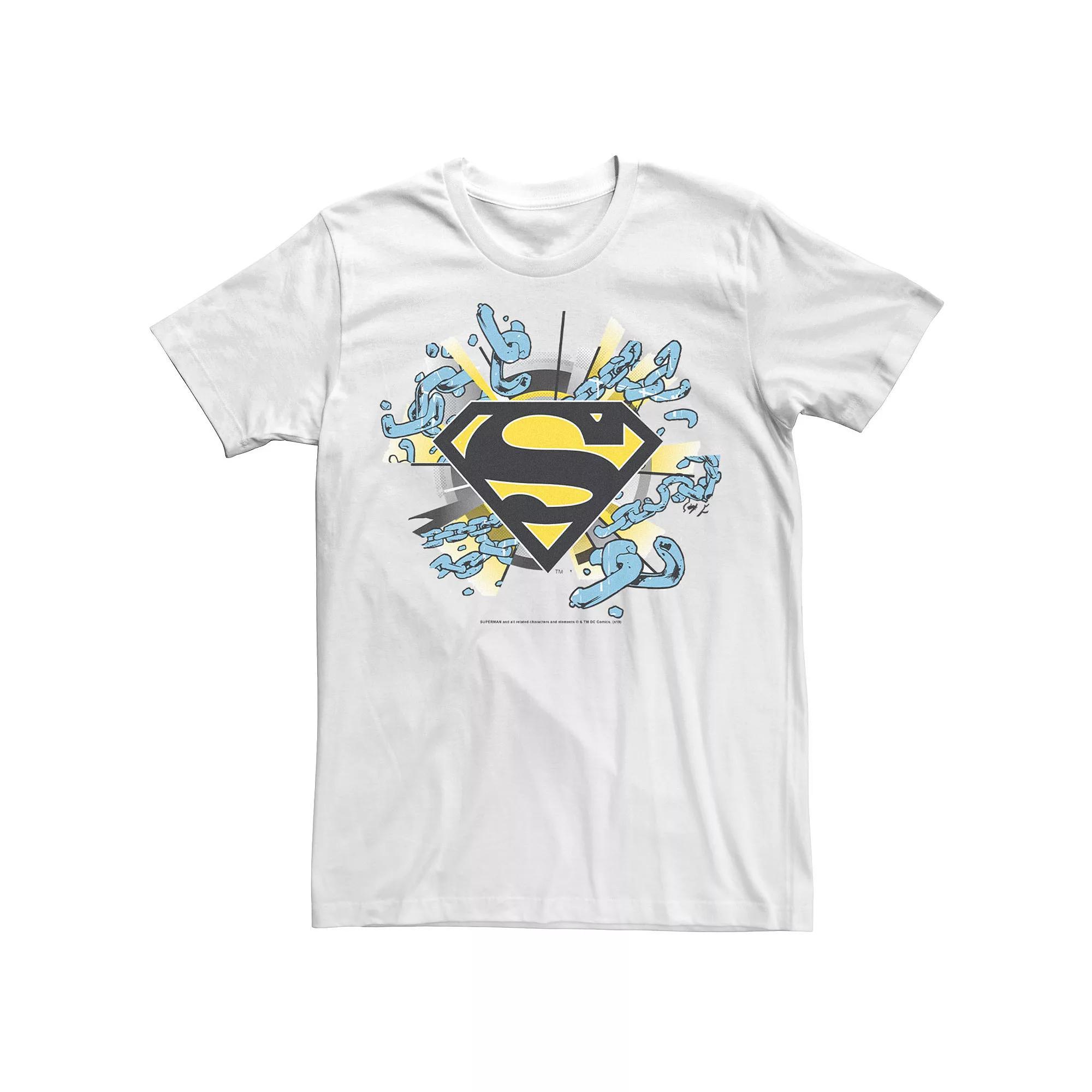 Men's DC Comics Comic Book Cover Graphic Tee, Size: Small, White Product Image