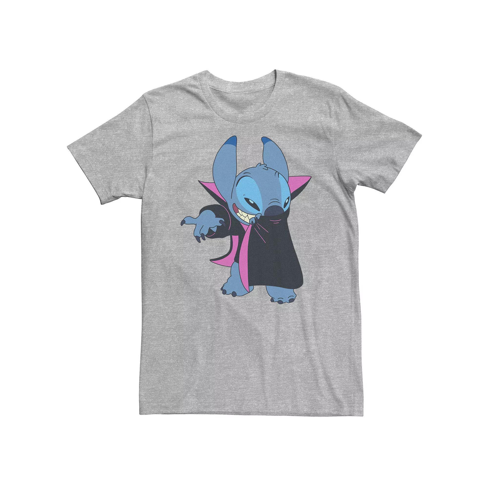 Big & Tall Disney Lilo & Stitch Halloween Stitch Vampire Costume Tee, Men's, Size: Large Tall, Athletic Grey Product Image