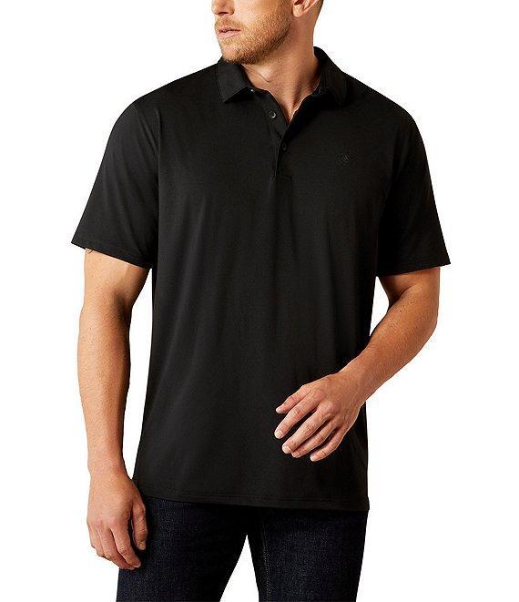 Ariat 360 Airflow Classic Fit Short Sleeve Solid Polo Shirt Product Image