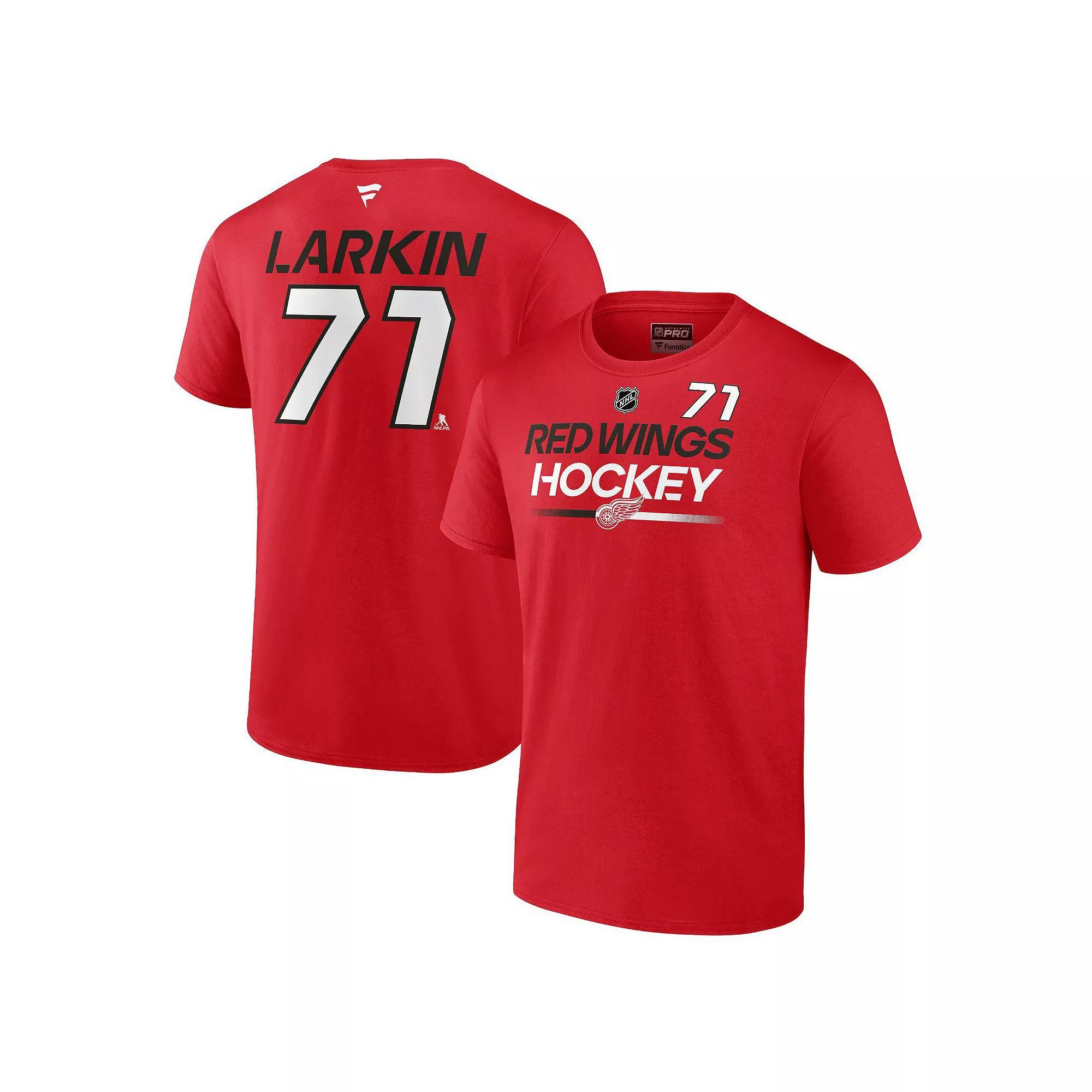 Men's Fanatics Branded Brandon Tanev Deep Sea Blue Seattle Kraken Authentic Pro Prime Name & Number T-Shirt, Size: Large, Krk Blue Product Image