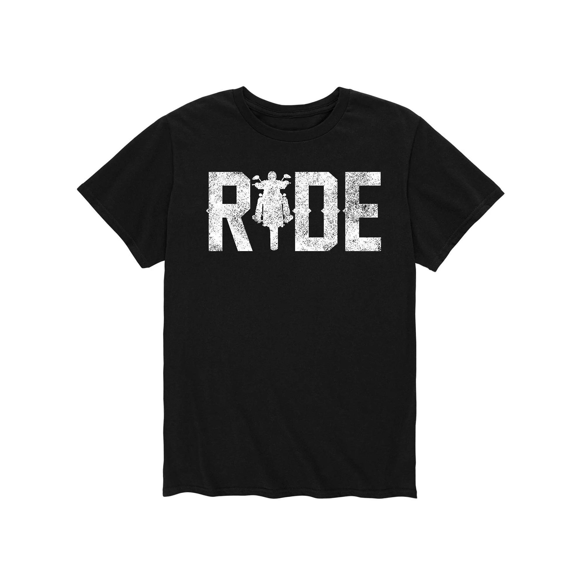 Mens Ride Motorcycle Tee Product Image