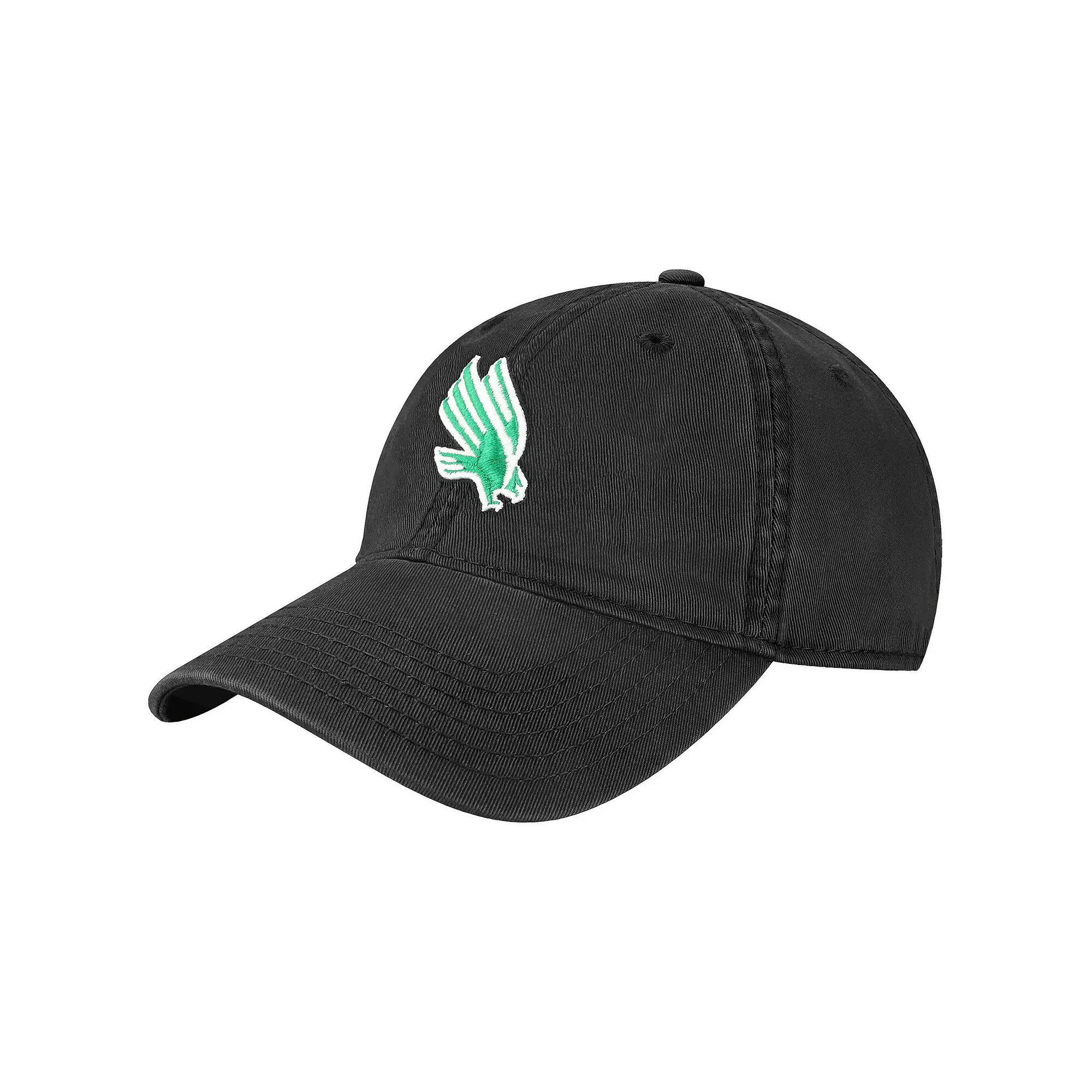 Men's Legacy Athletic Black North Texas Mean Green The Champ Adjustable Hat, Nc2 Black Product Image
