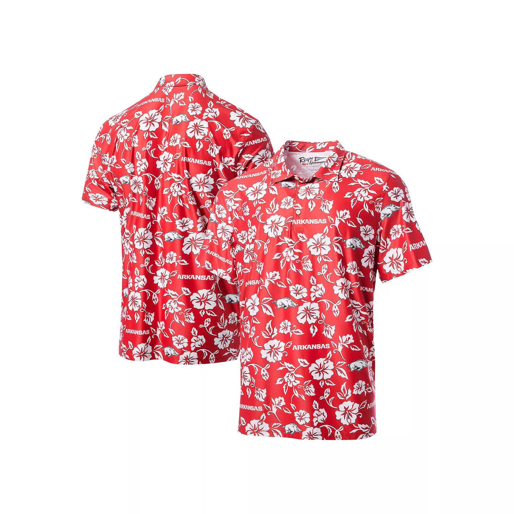 Men's Reyn Spooner Cardinal Arkansas Razorbacks Performance Polo, Size: XL, Red Product Image