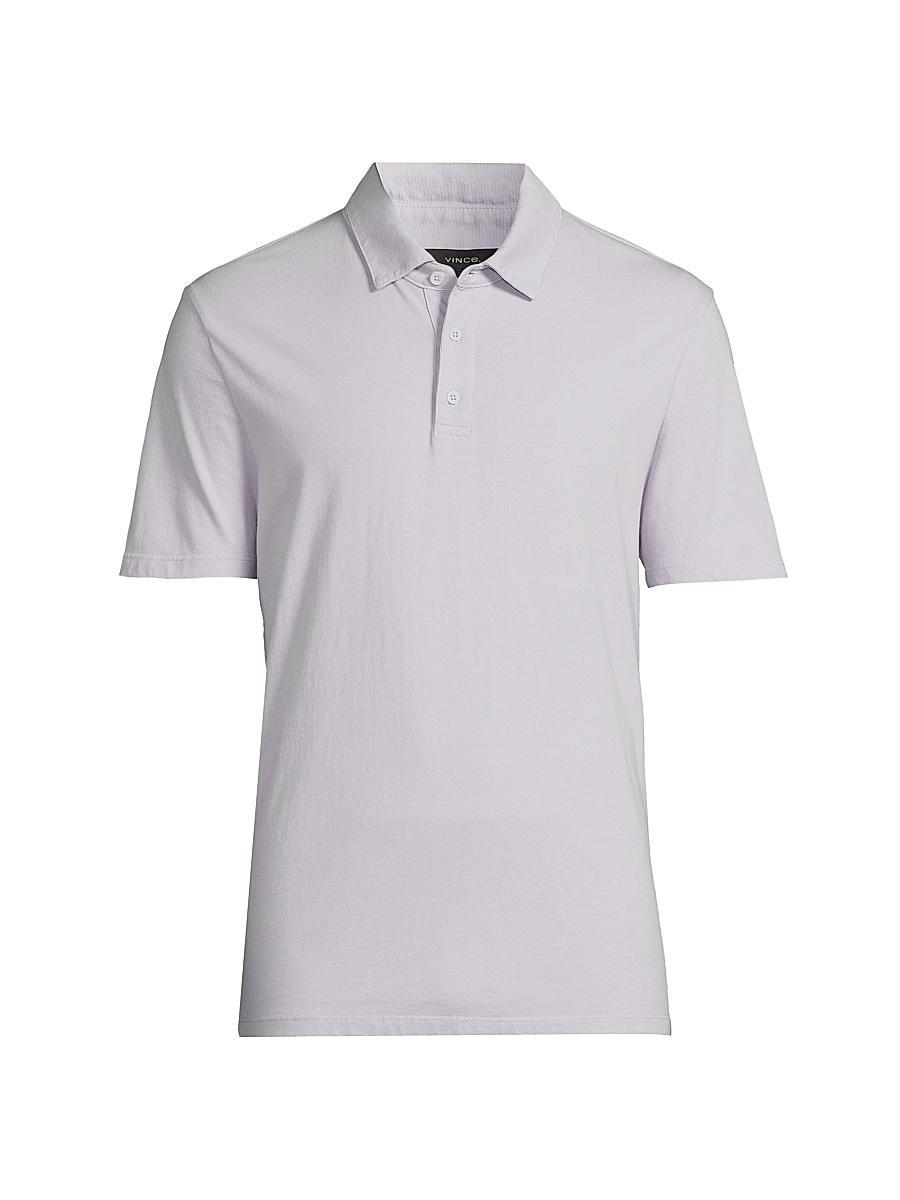 Mens Garment-Dyed Polo Shirt Product Image
