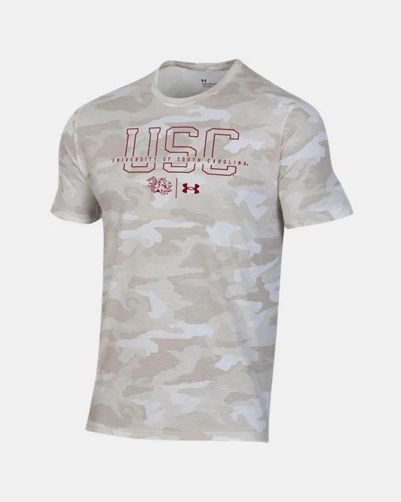 UA Performance Cotton Camo Collegiate Mens T-Shirt Product Image