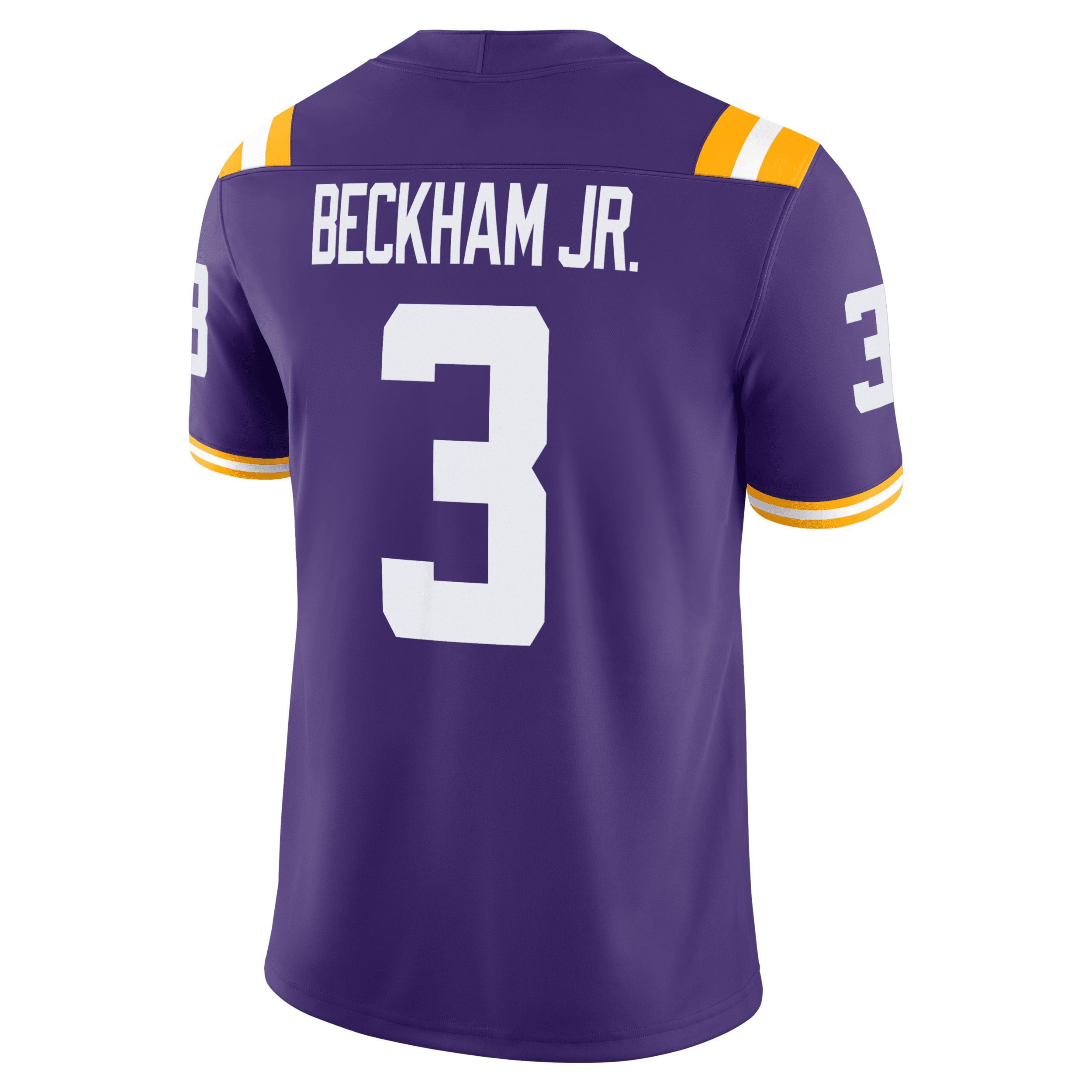 Men's Nike Odell Beckham Jr. Purple LSU Tigers Alumni Game Jersey, Size: 3XL Product Image