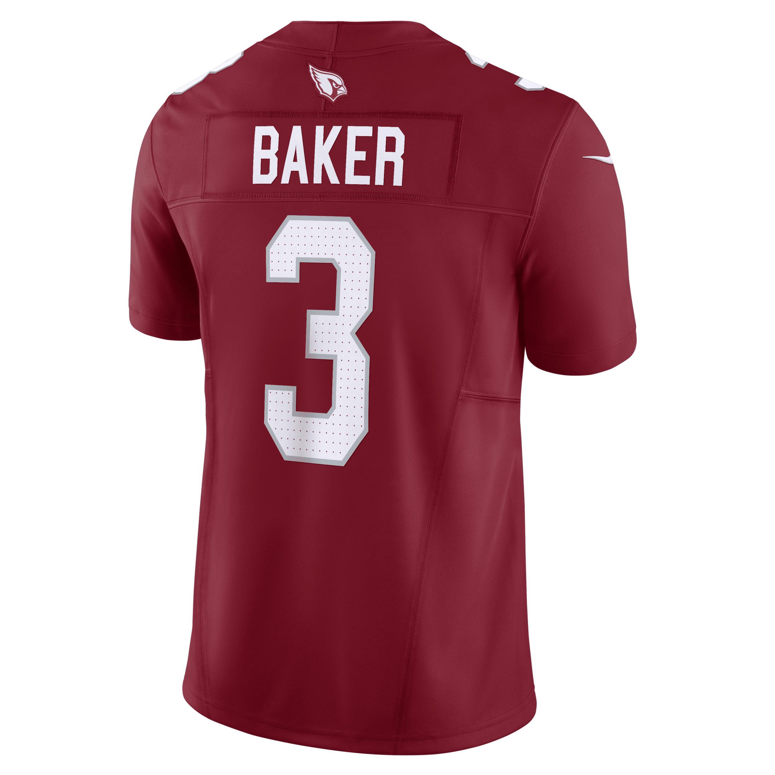 Men's Nike Budda Baker Cardinal Arizona Cardinals Vapor F.U.S.E. Limited Jersey, Size: 3XL, Red Product Image
