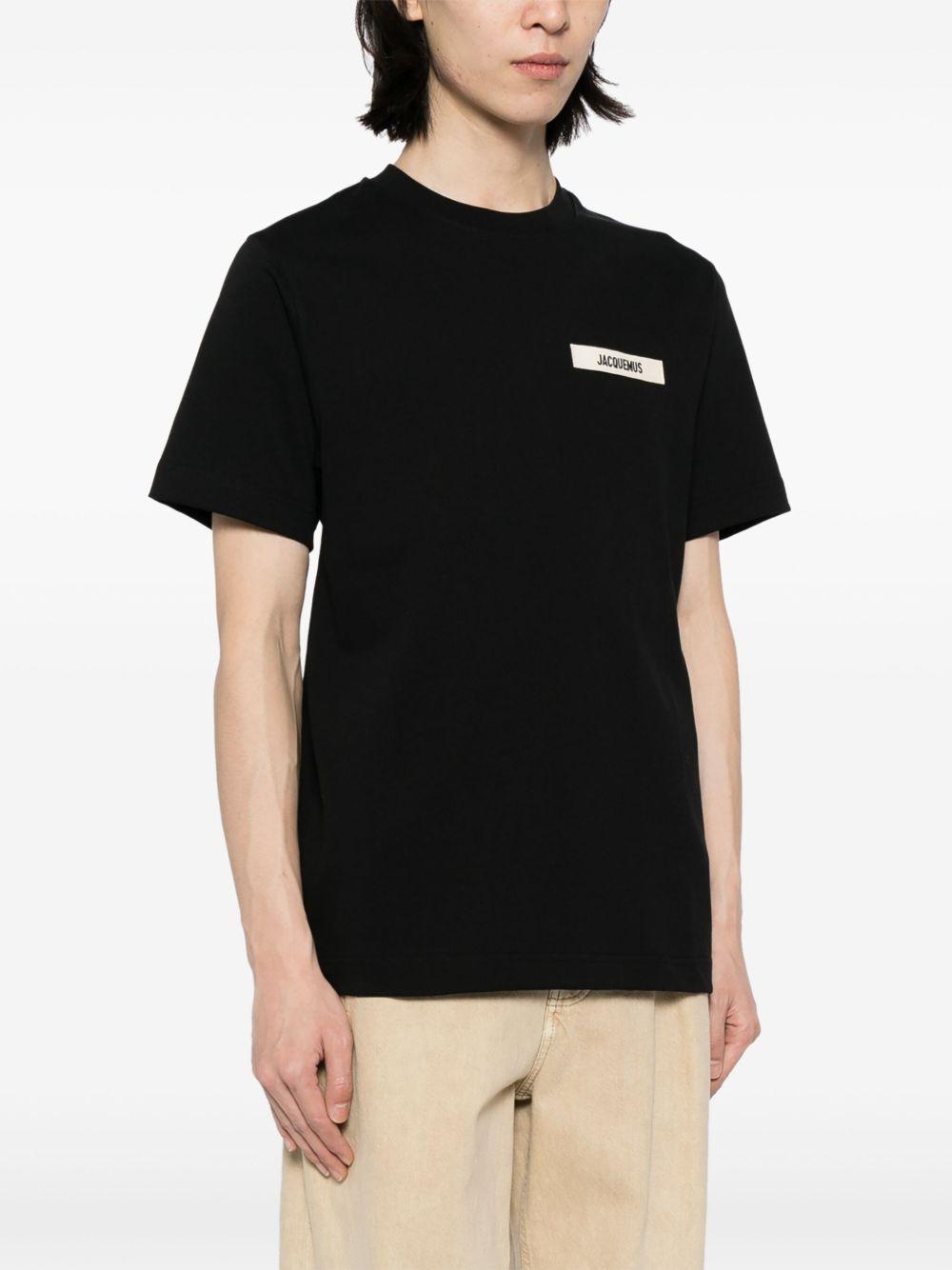 logo-patch cotton T-shirt Product Image