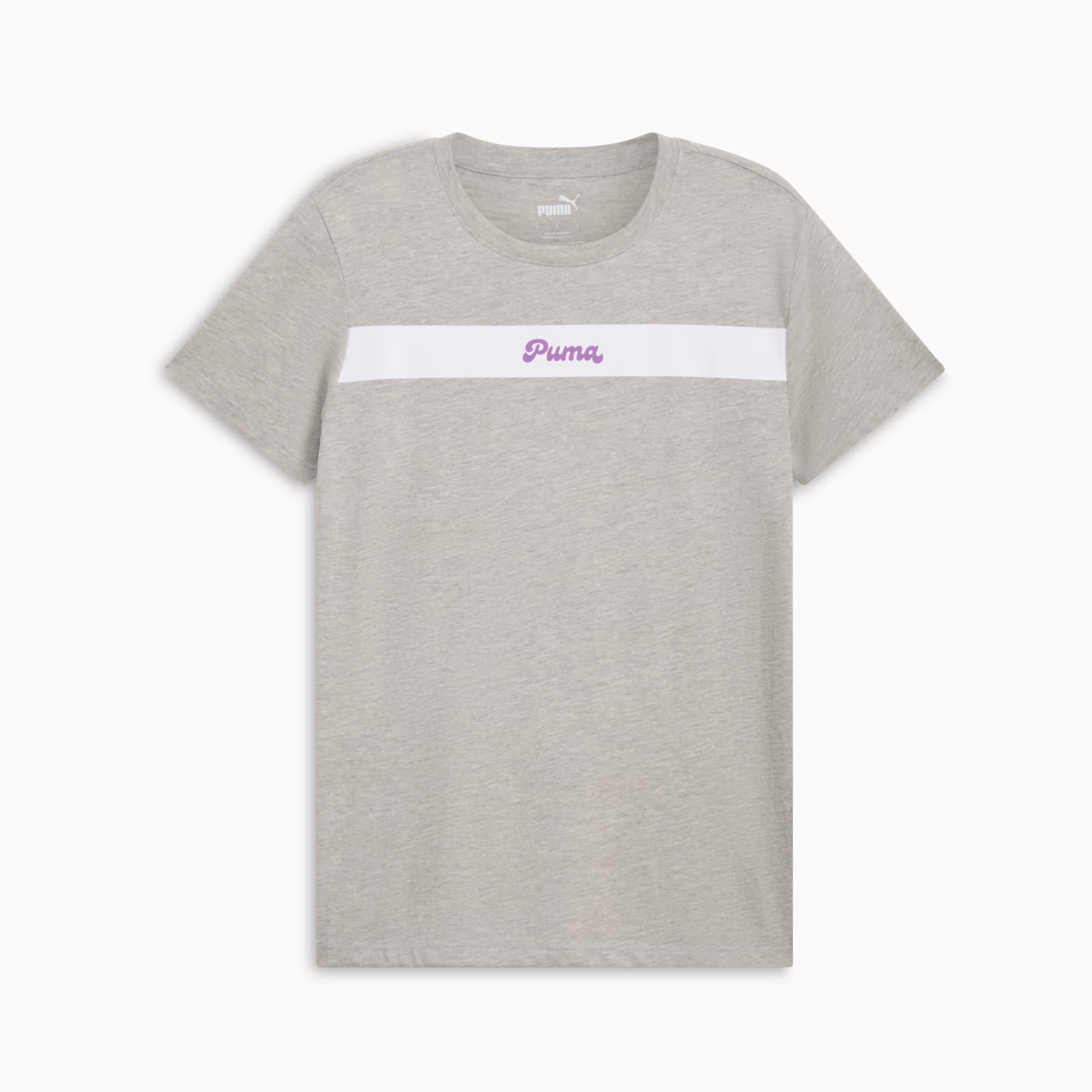 PUMA Upfront Line Logo Womens T-Shirt Product Image