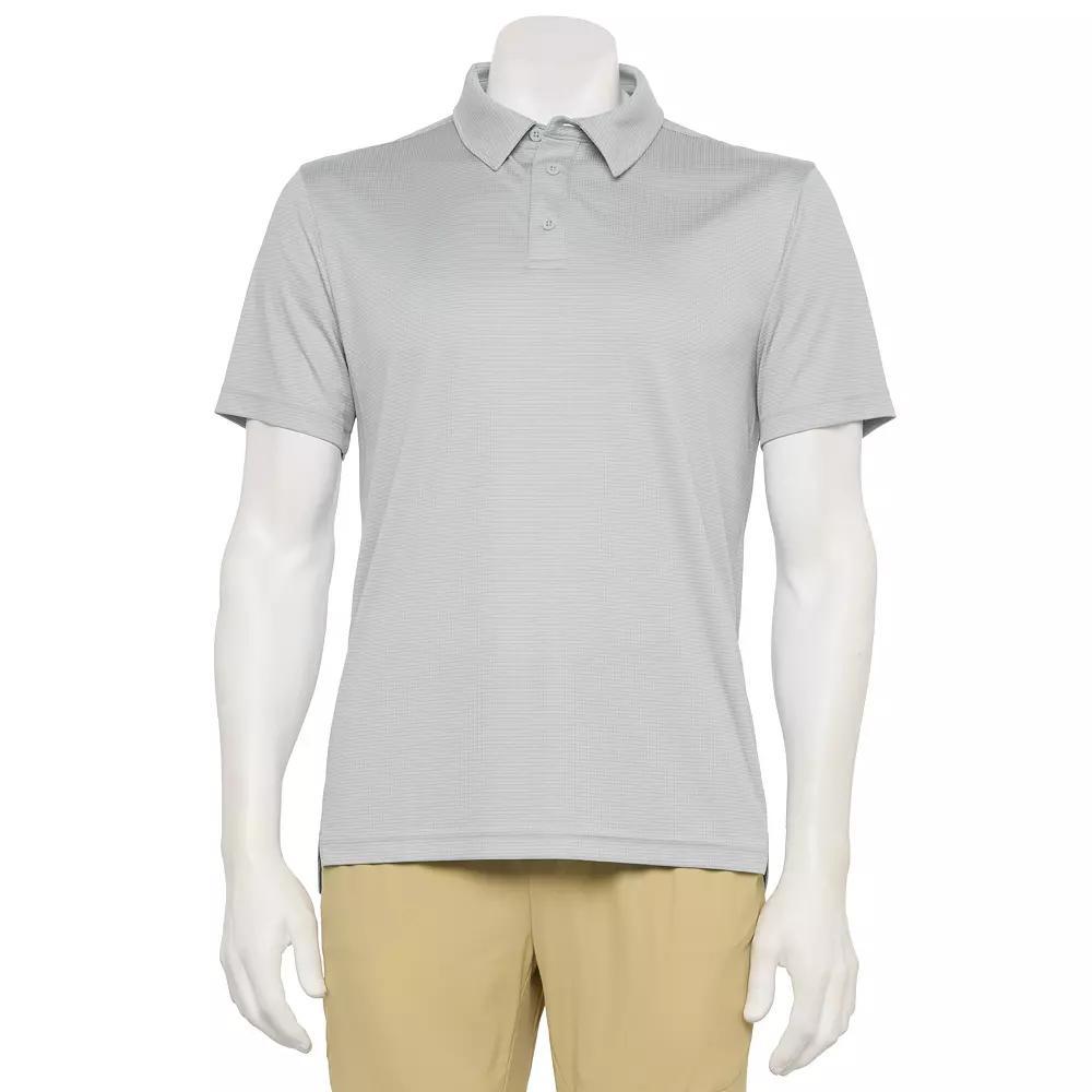 Men's Tek Gear® Adaptive Dry Tek Polo, Size: Small, Silver Spring Product Image