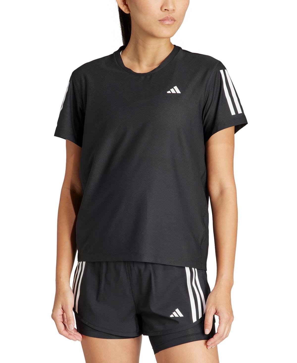 adidas Womens Own The Run Short-Sleeve Running Tee Product Image