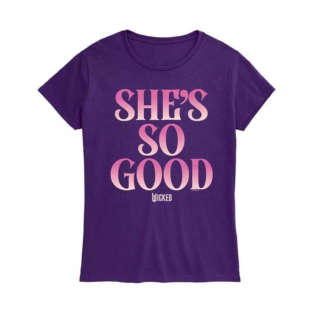 Womens Wicked Shes So Good Graphic Tee Product Image