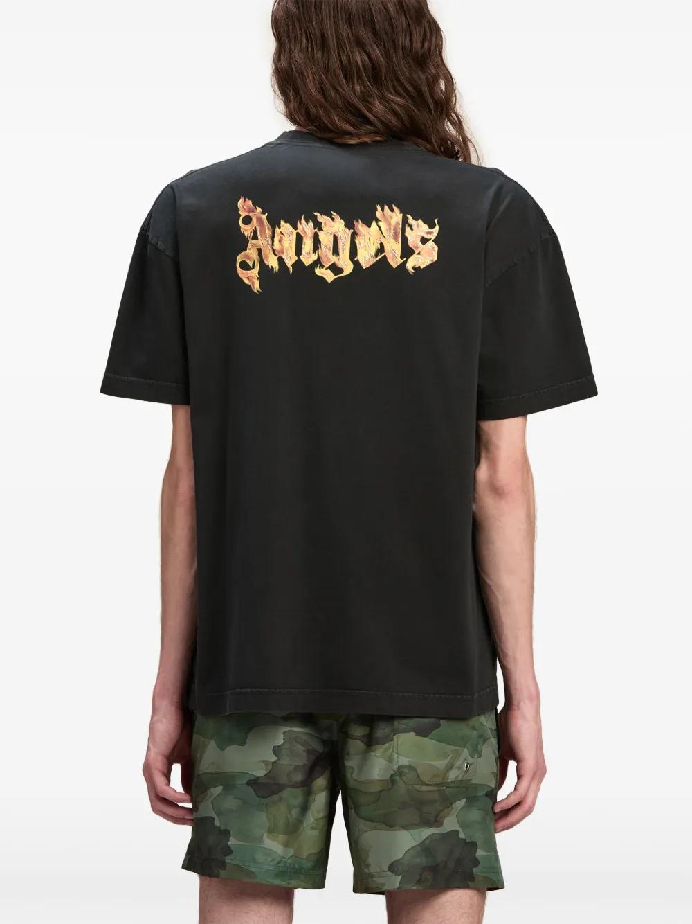 logo-print cotton T-shirt Product Image
