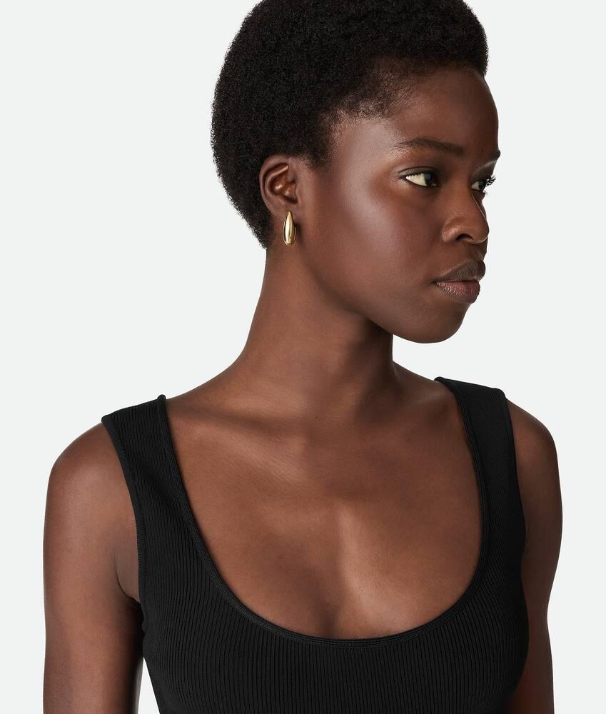 Women's Small Ellipse Earrings in Yellow gold Product Image