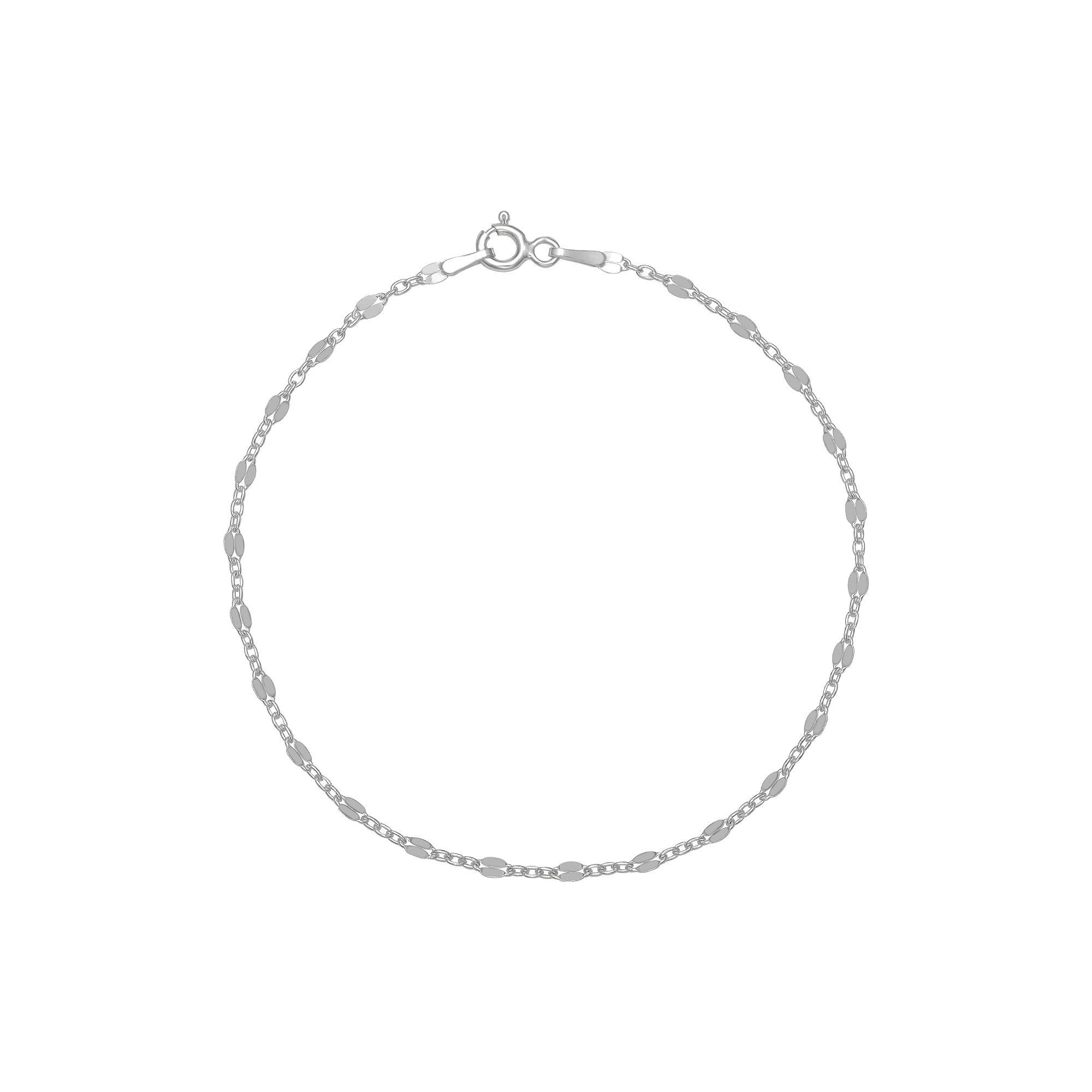 PRIMROSE Sterling Silver Mirror Chain Bracelet, Women's, Size: 7.5" Product Image