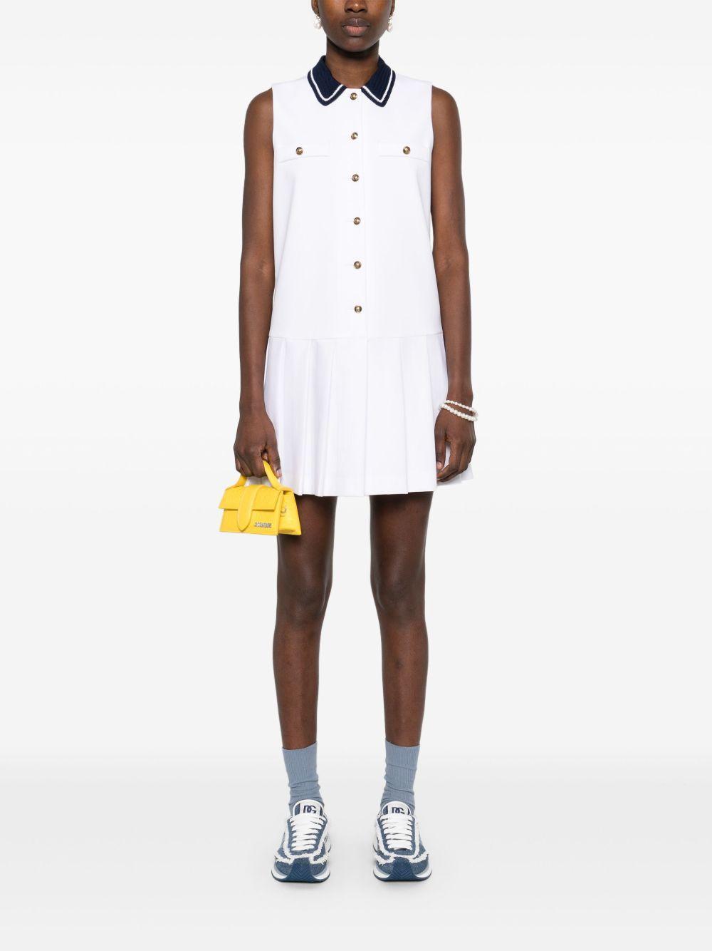 pleated mini dress  Product Image