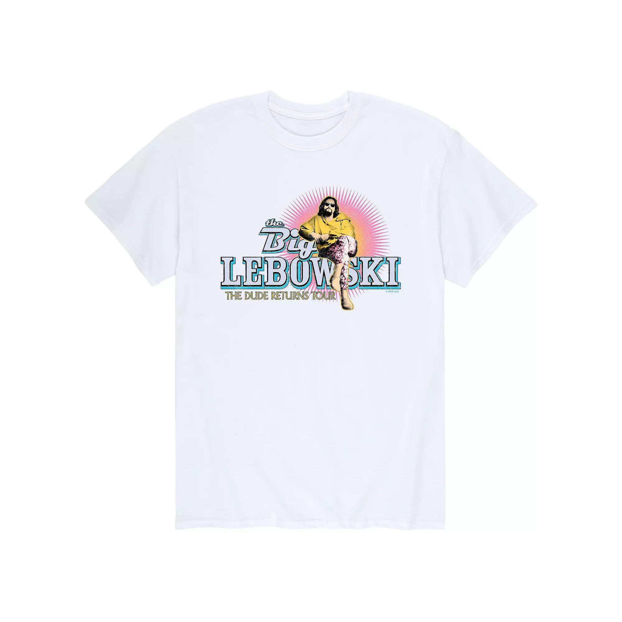 Big & Tall The Big Lebowski Retro Dude Abides Tee, Mens Product Image