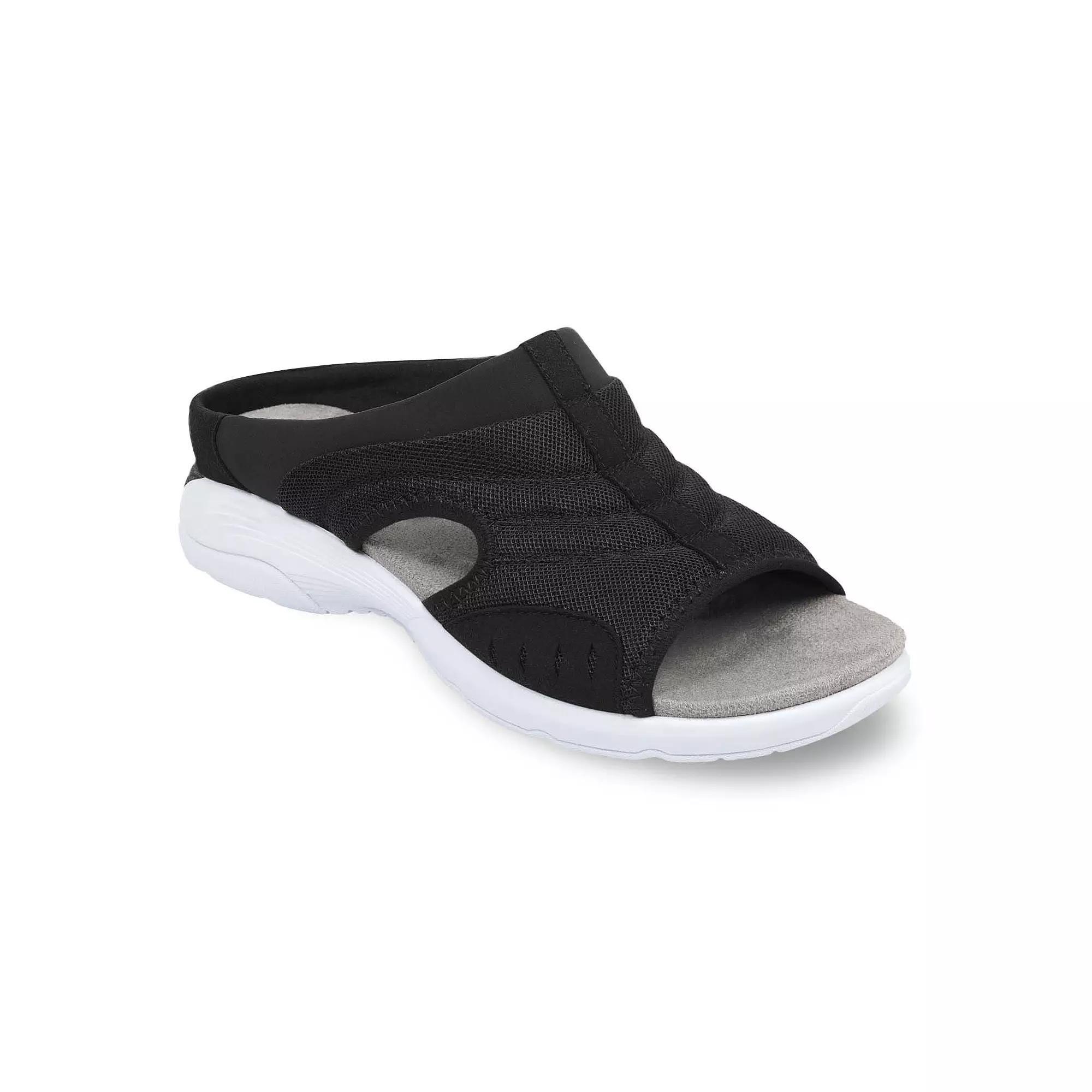 Easy Spirit Traciee Women's Slide Sandals, Size: 8.5 Wide, Black Product Image