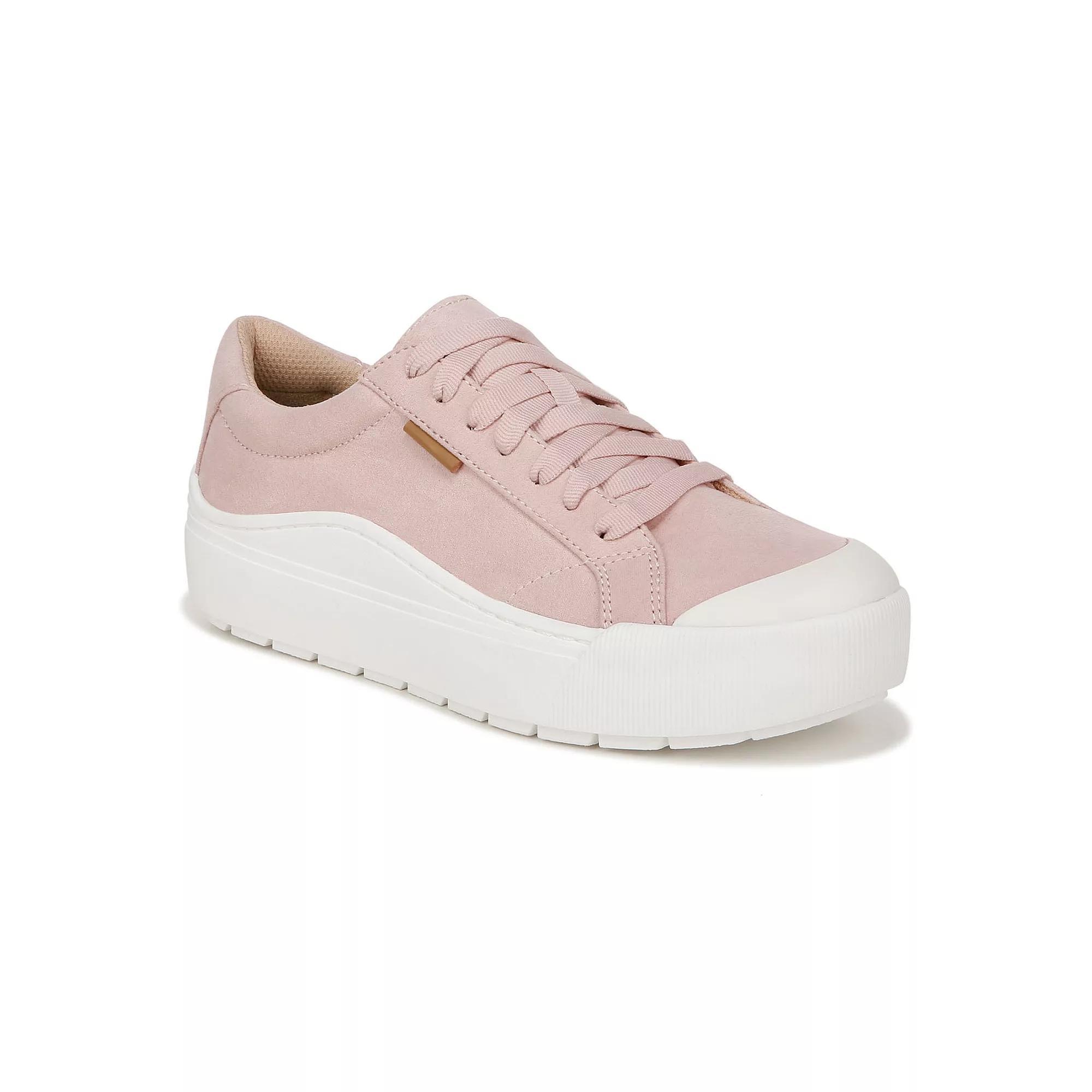Dr. Scholl's Time Off Women's Platform Sneakers, Size: 7, Sepia Pink Product Image