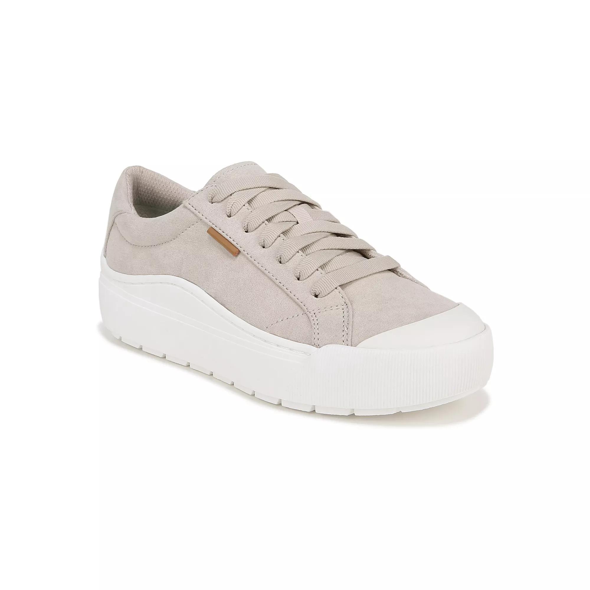 Dr. Scholl's Time Off Women's Platform Sneakers, Size: 6.5, Oyster Product Image
