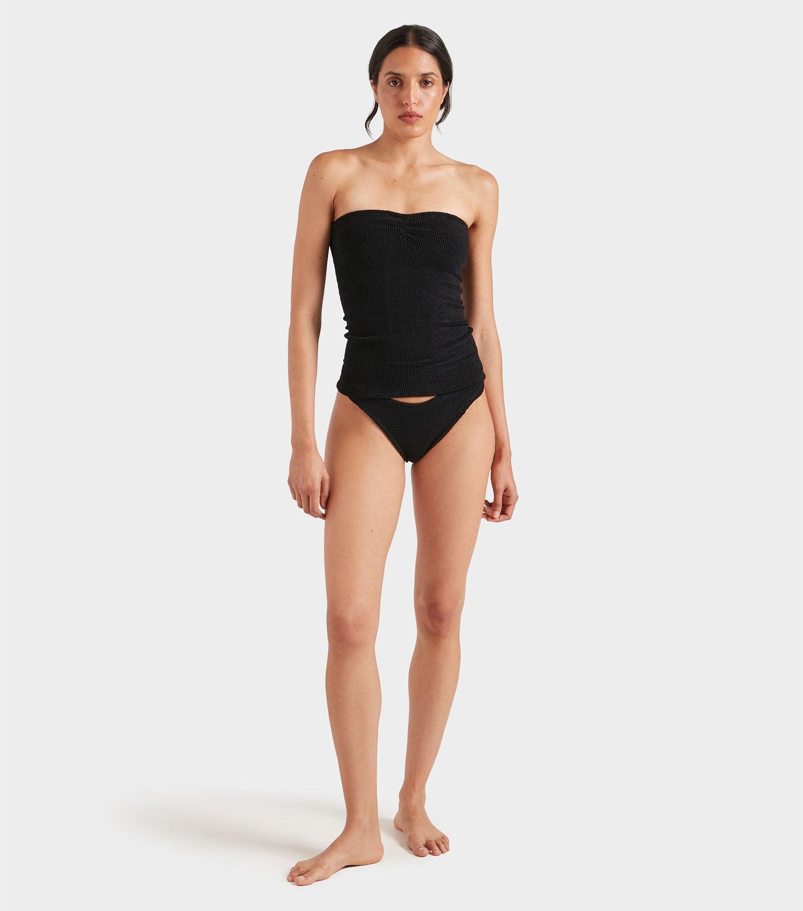 Mini Skirt/Tube Top - Black Product Image