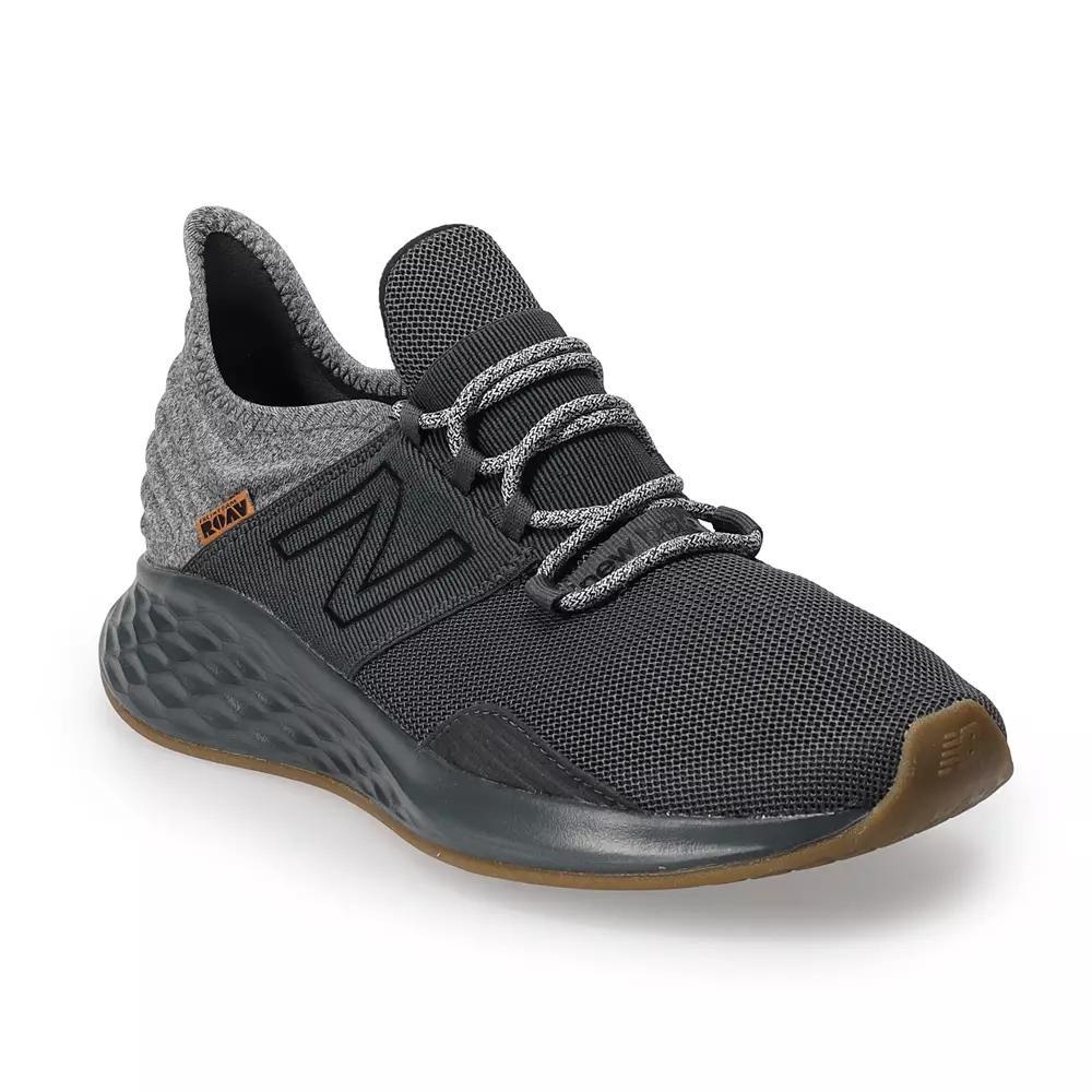 New Balance® Fresh Foam ROAV Men's Running Shoes, Size: 10, Blacktop Pink Product Image