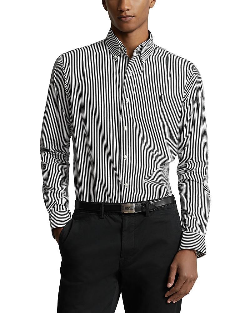 Polo Ralph Lauren Cotton Stretch Poplin Classic Fit Button Down Shirt Product Image