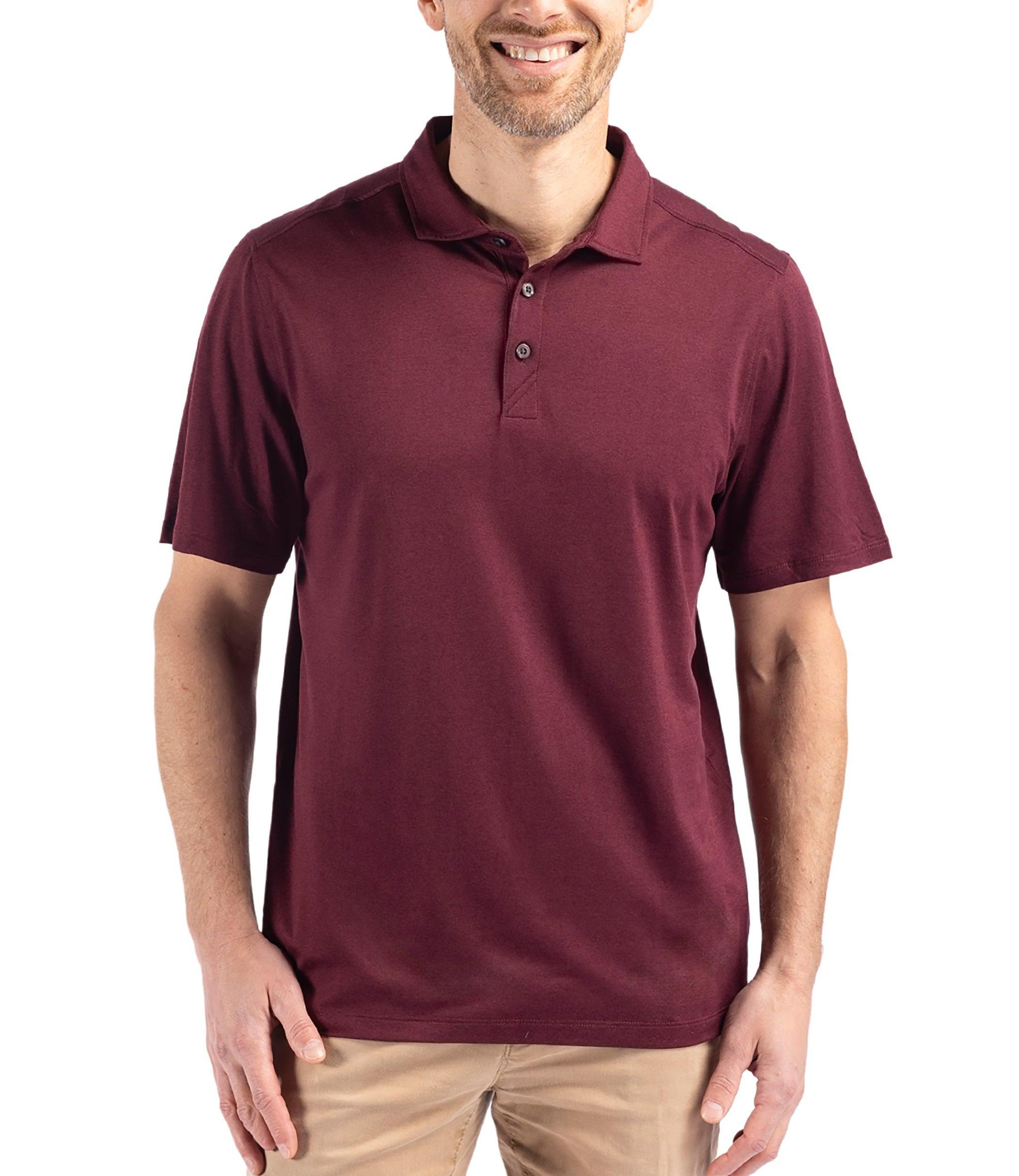 Cutter & Buck Coastline Epic Comfort Eco Recycled Men's Polo Product Image