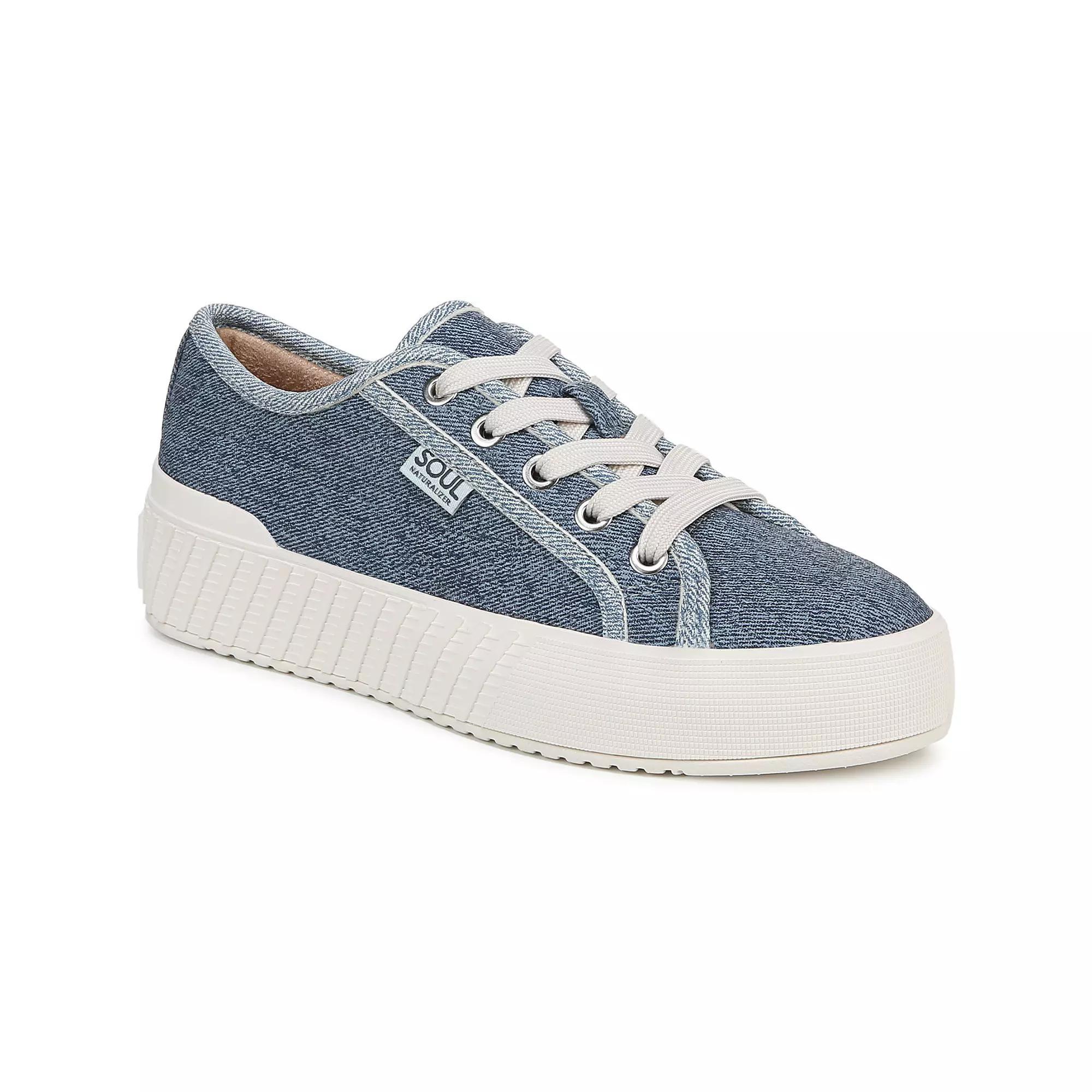 SOUL Naturalizer Iliana Women's Platform Sneakers, Size: 9, Blue Blue Product Image