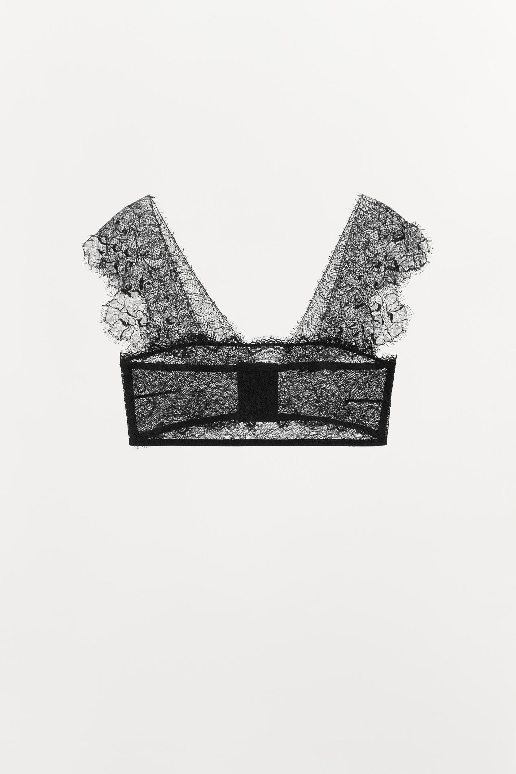 LACE BANDEAU BRALETTE Product Image