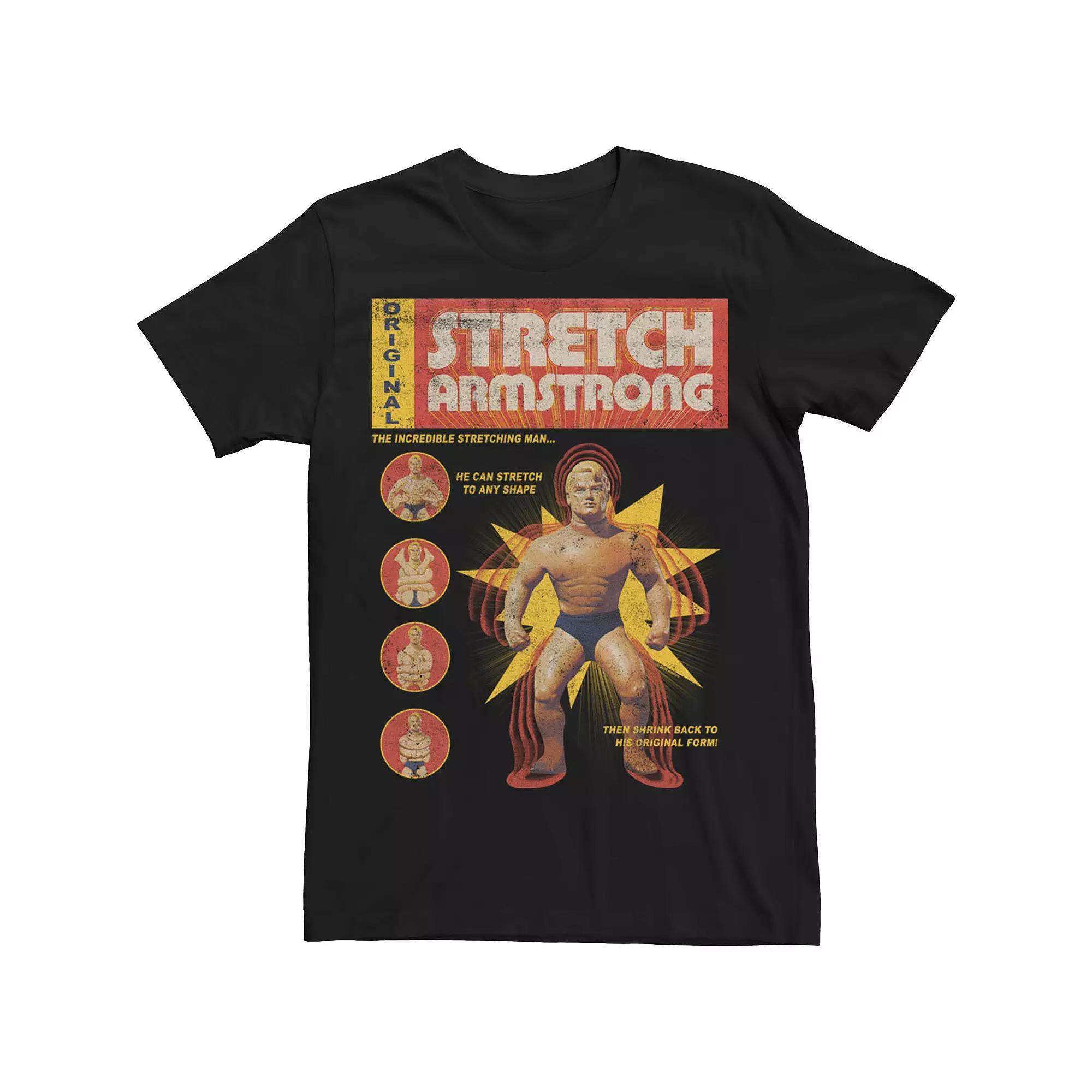 Men's Stretch Armstrong Vintage Comic Cover Tee, Size: Medium, Black Product Image