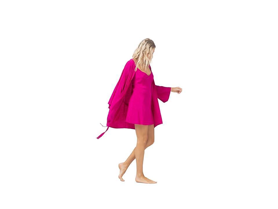 L*Space Moonlit Robe (Bougainvillea) Women's Robe Product Image