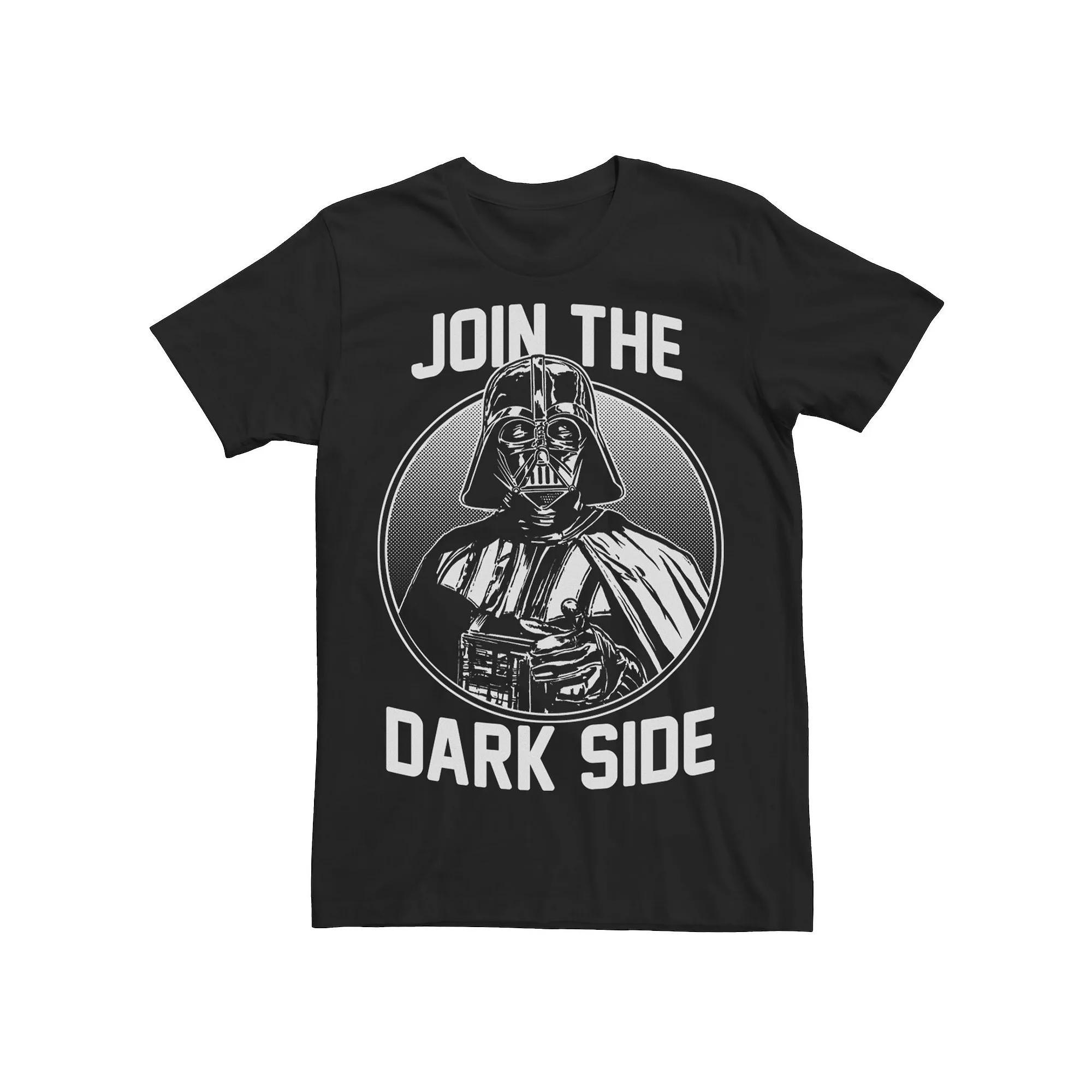 Mens Star Wars Darth Vader Join The Dark Side Collegiate Tee Product Image