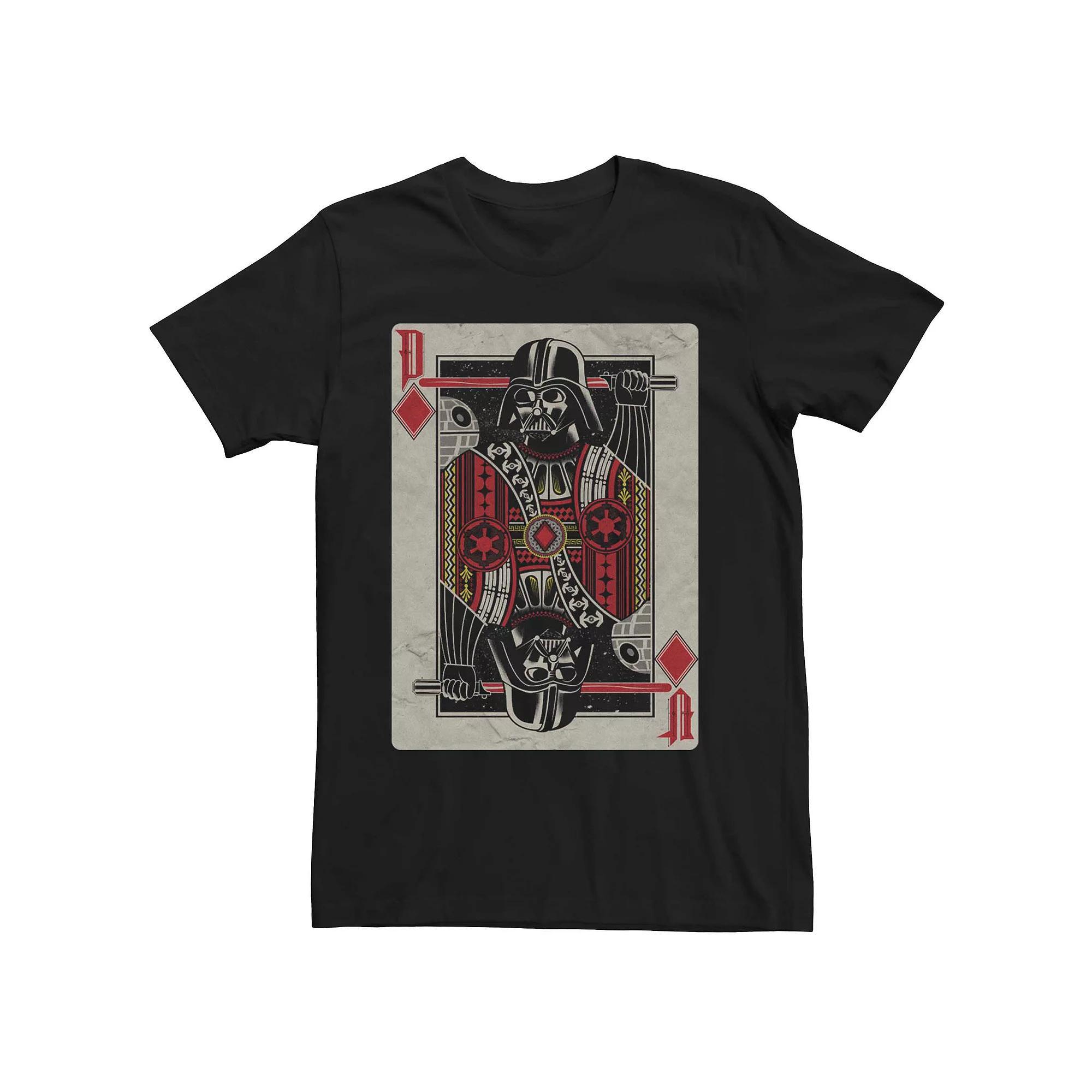 Mens Star Wars Darth Vader Card Tee Product Image