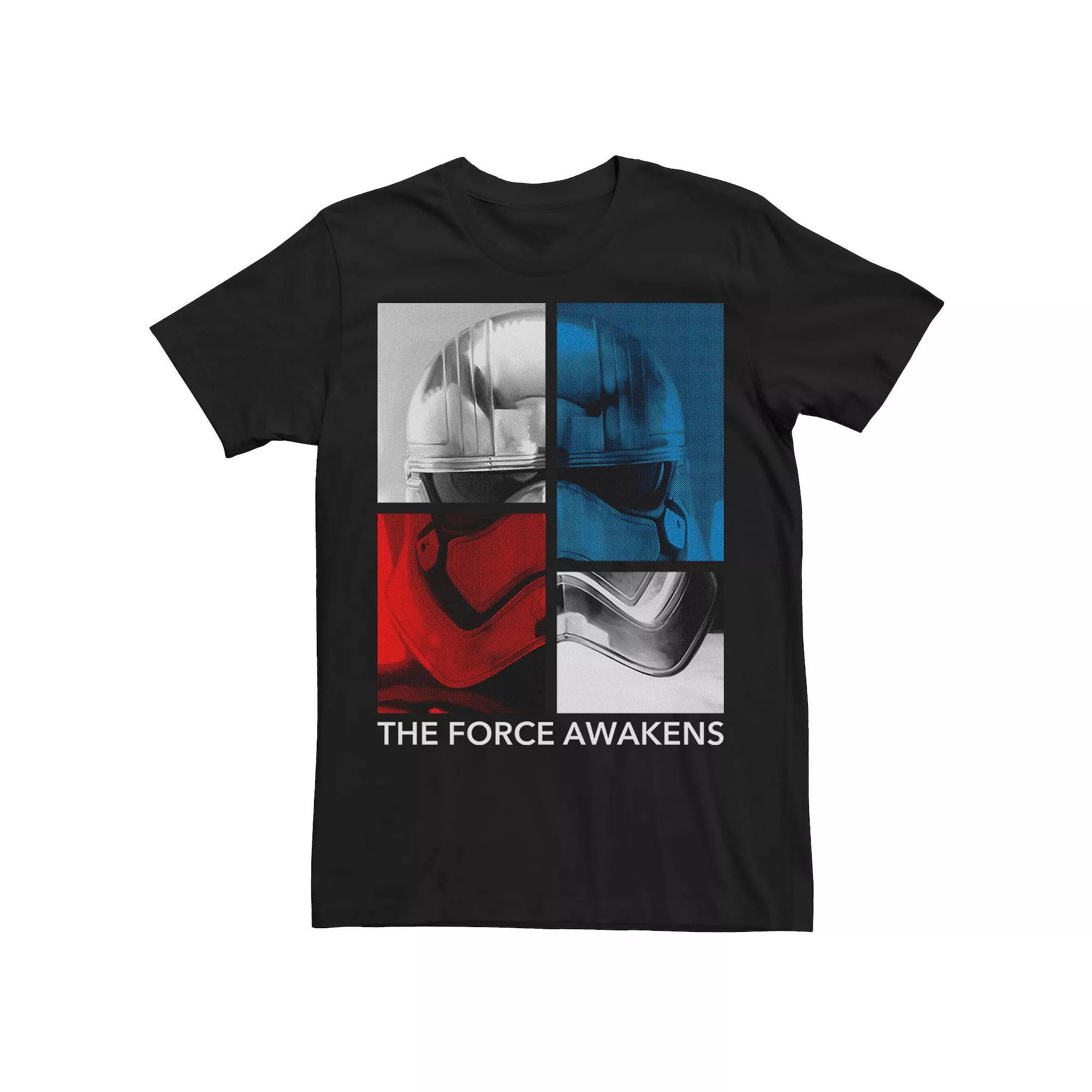 Men's Star Wars Force Awakens Trooper Panels Tee, Size: 3XL, Black Product Image