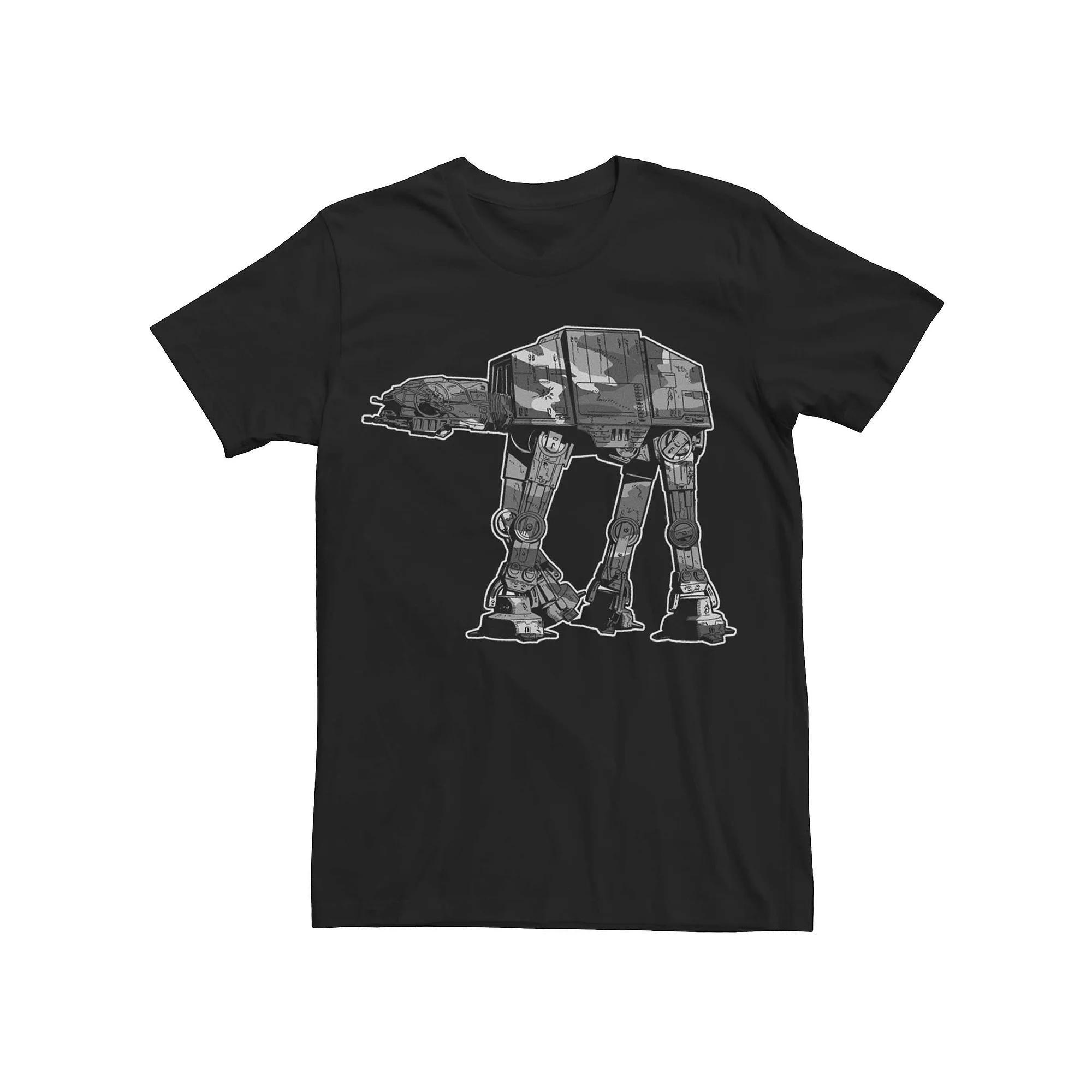 Men's Star Wars Camouflage Graphic Tee, Size: XXL, Black Product Image
