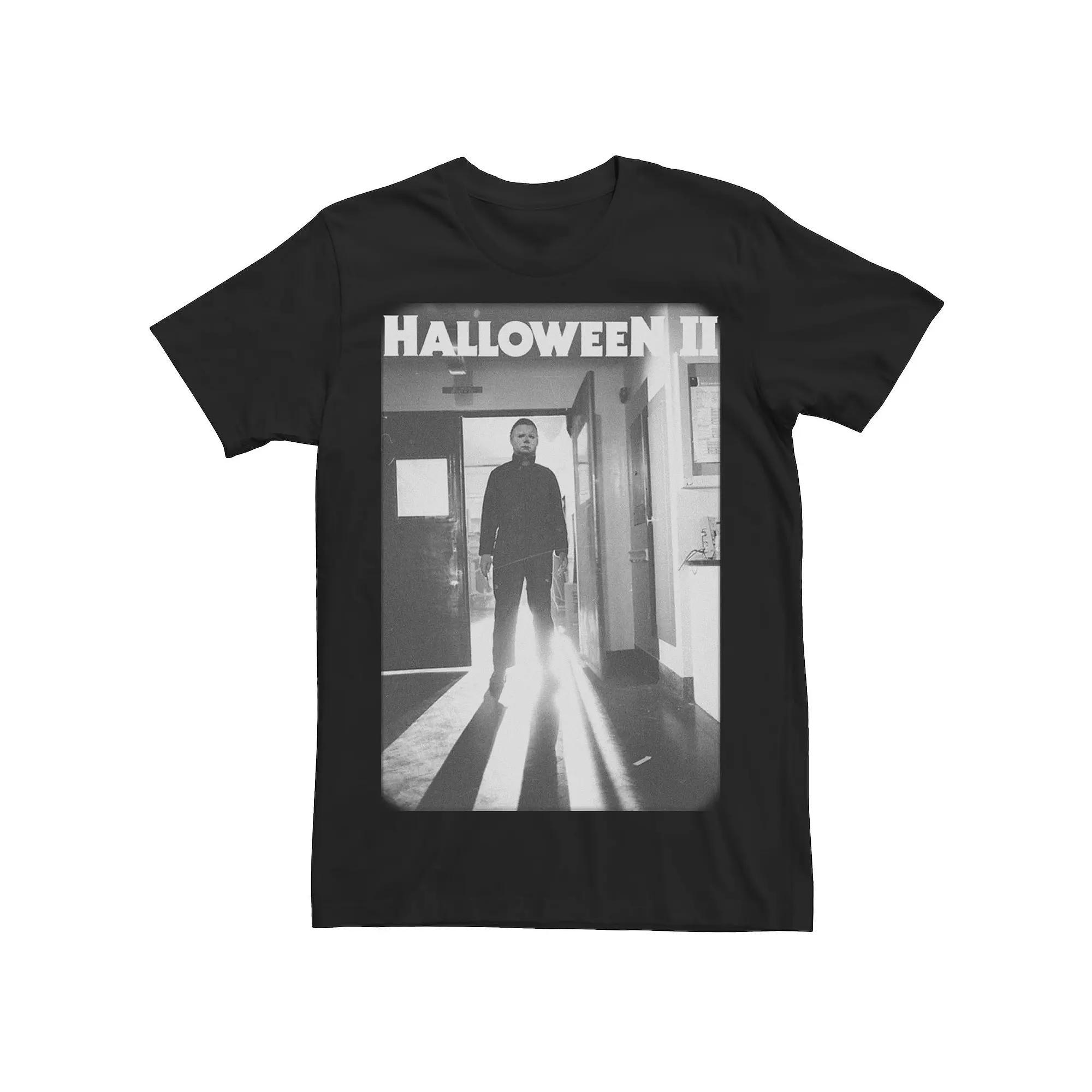 Mens Halloween 2 Michael Myers Faded Poster Tee Product Image