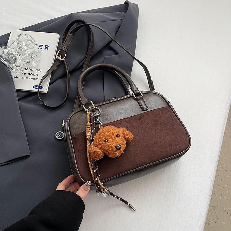 Panel Crossbody Bowler Bag Product Image