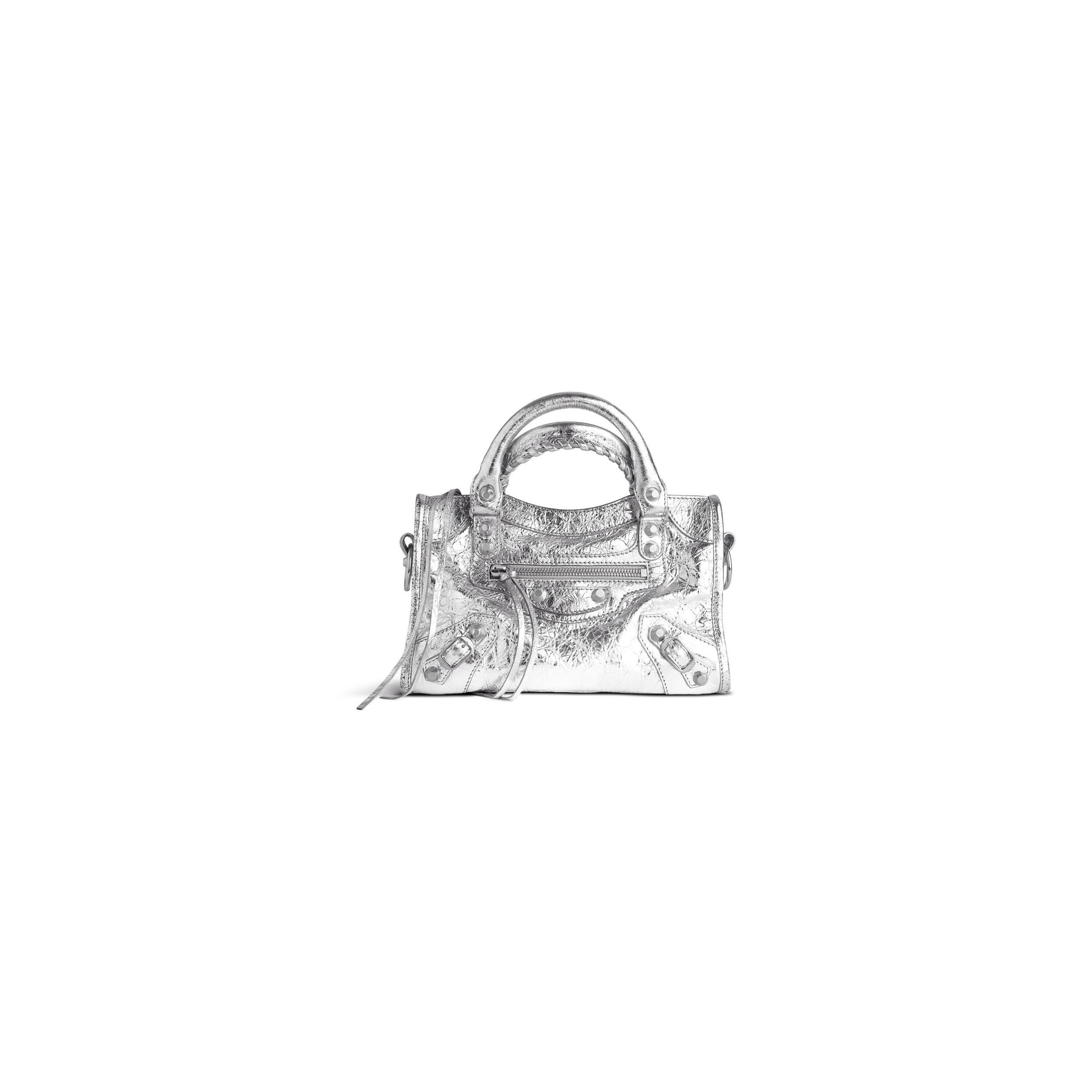 Women's Le City Mini Bag  in Silver Product Image