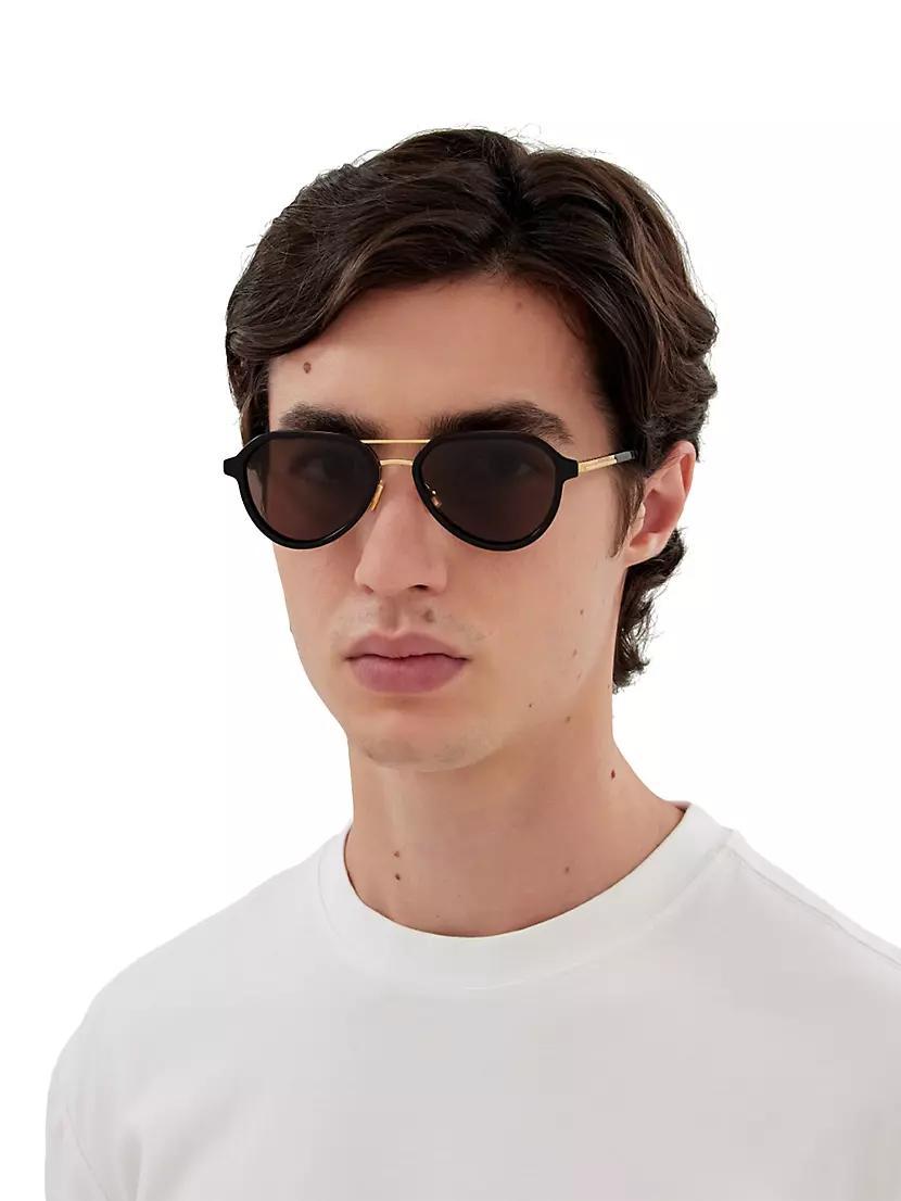 Mens Combi Man 55MM Pilot Sunglasses Product Image