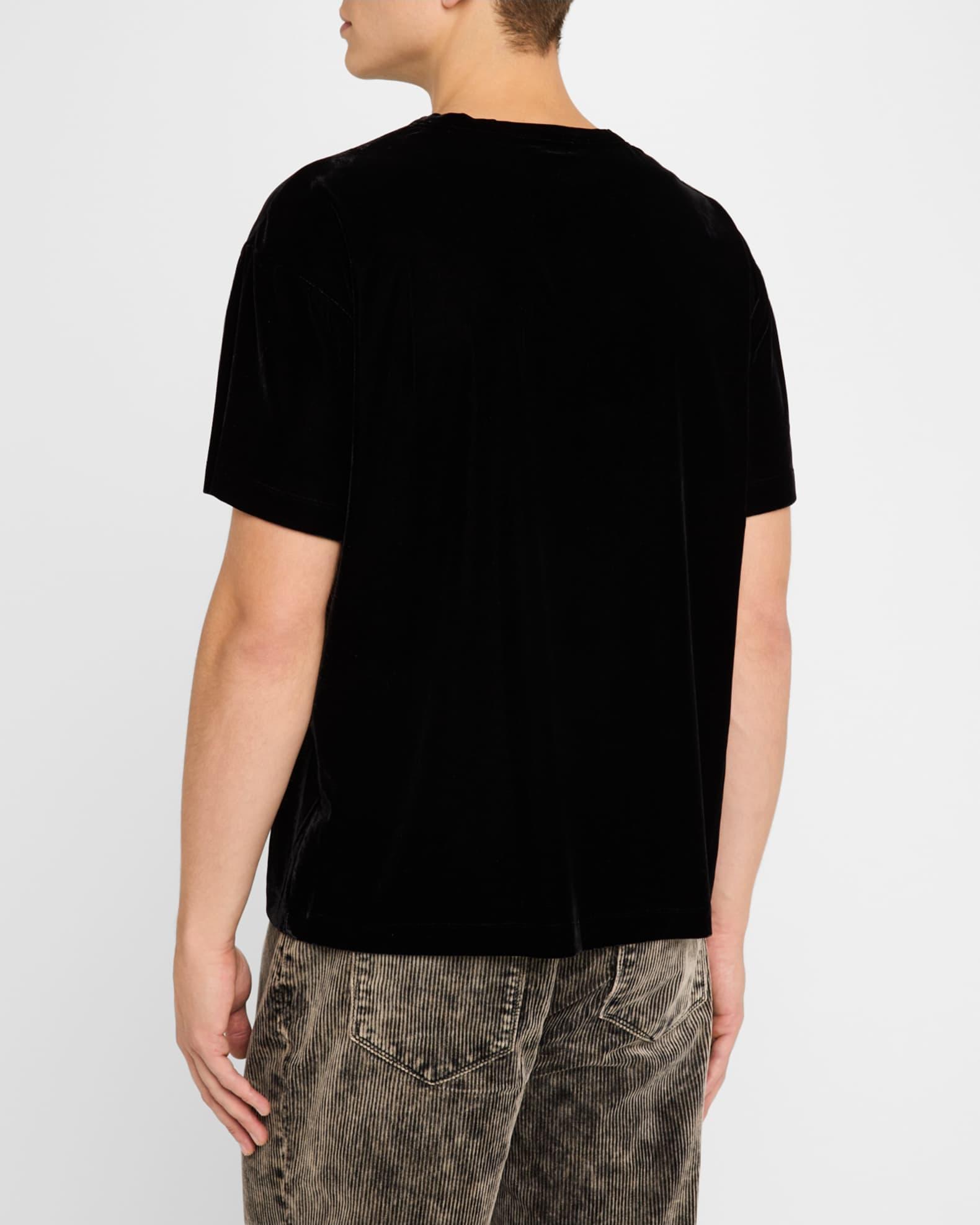 Mens Dann Relaxed Velvet T-Shirt Product Image