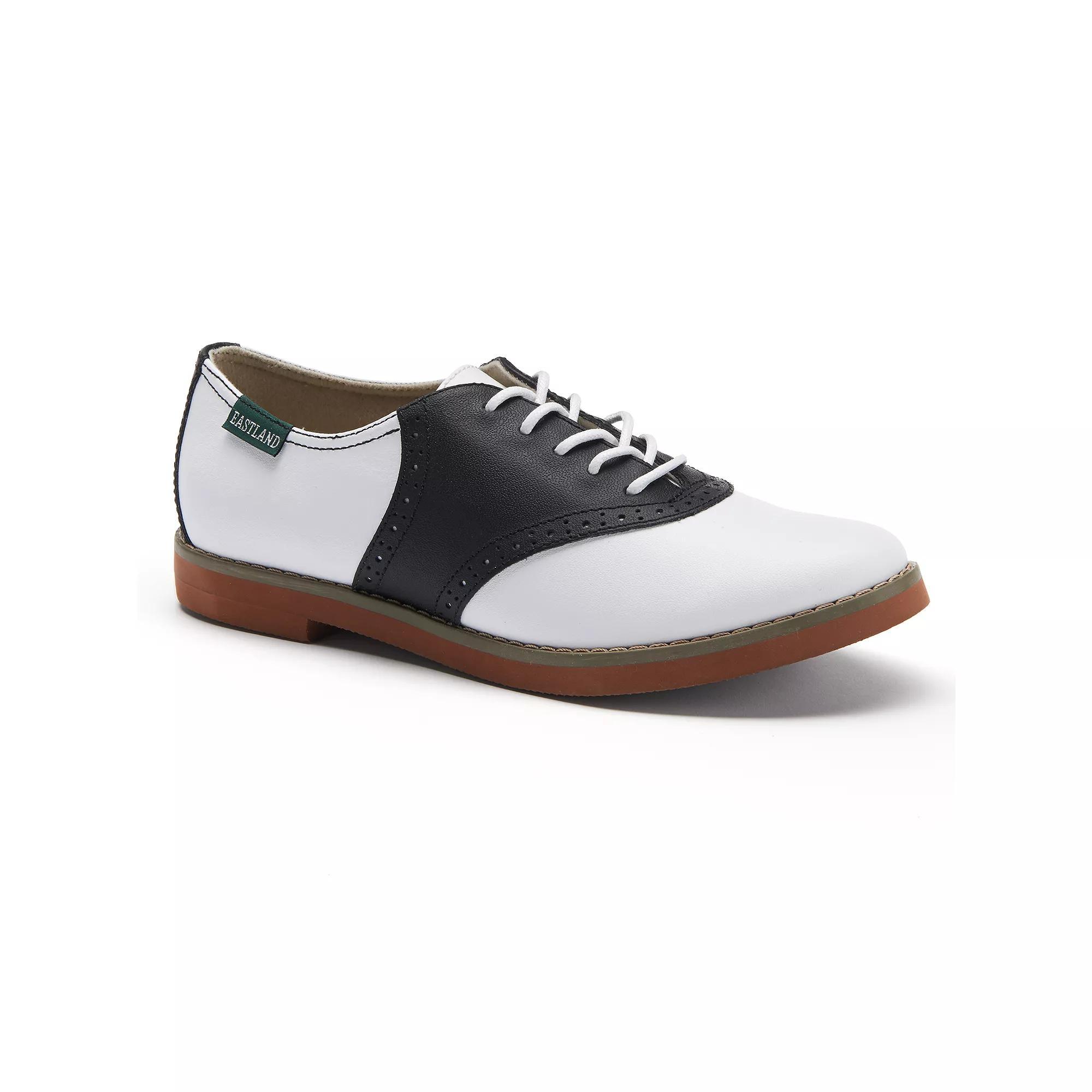 Eastland Sadie Saddle Women's Oxford Shoes, Size: 10 Medium, Black White Product Image