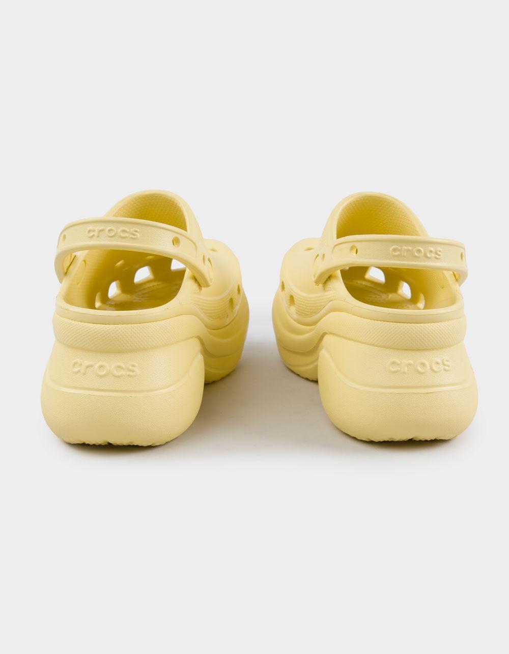 CROCS Bae Womens Platform Clogs - YELLOW Product Image