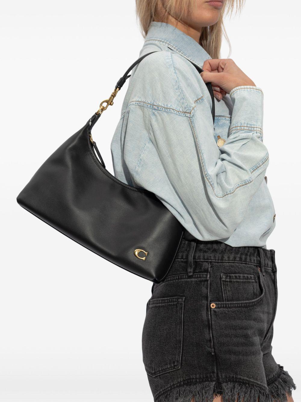 Juliet appliqué-logo shoulder bag Product Image