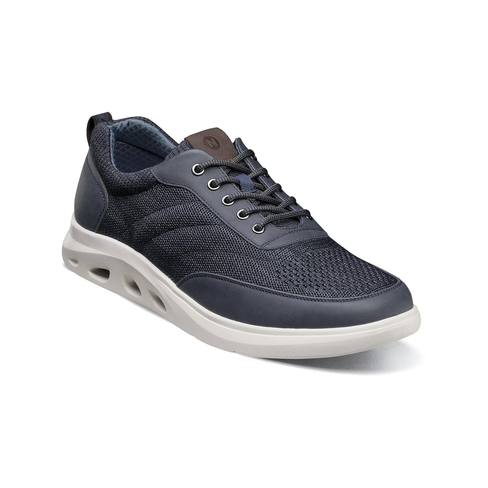 Nunn Bush Mens Ponte Knit Moc Toe U-Bal Oxford Product Image