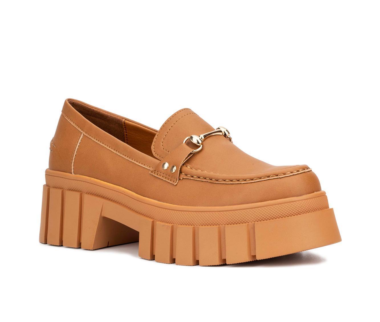Women's New York and Company Seraphina Platform Loafers Product Image
