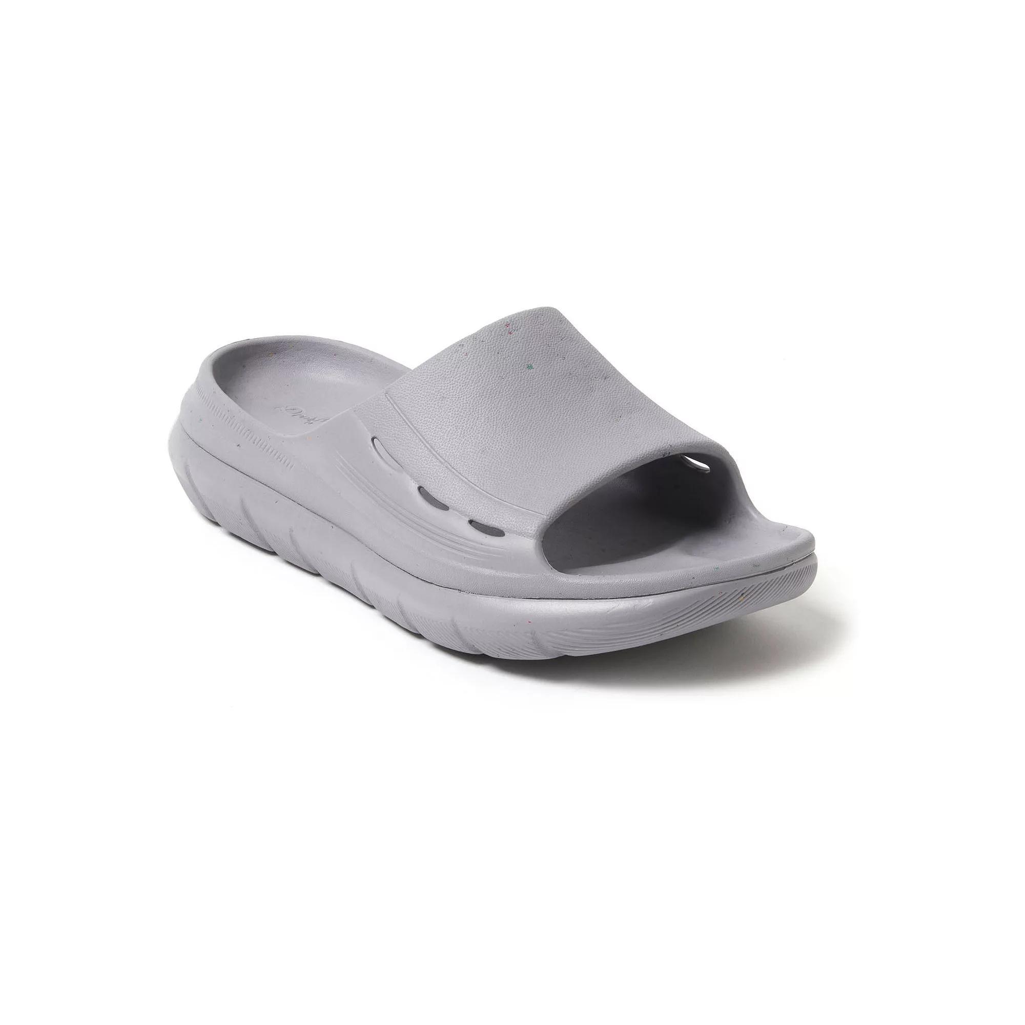 Dearfoams Powell Regrind Eva Women's Slide Sandals, Size: 6, Sleet Product Image
