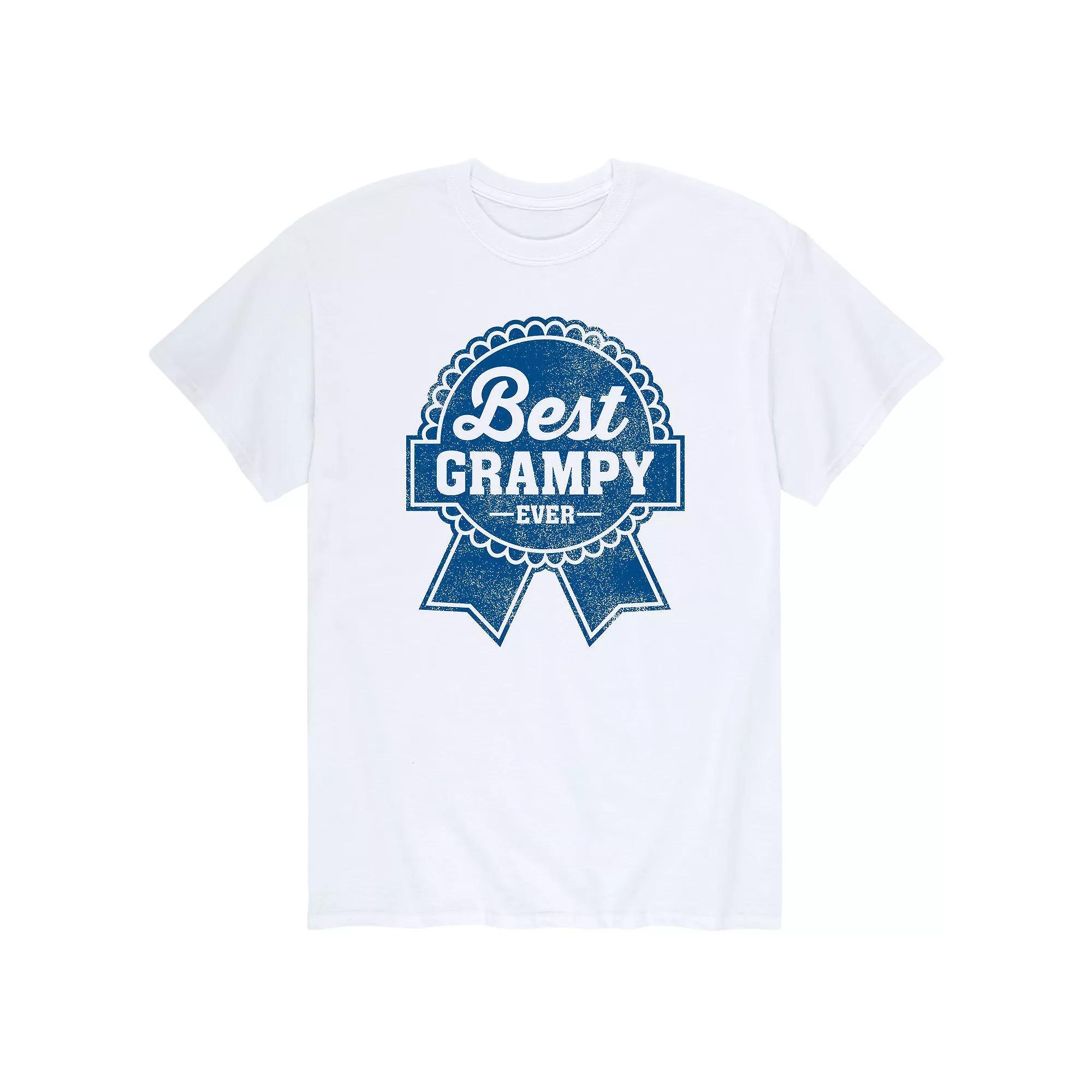 Mens Beer Label Best Grampy Tee Product Image